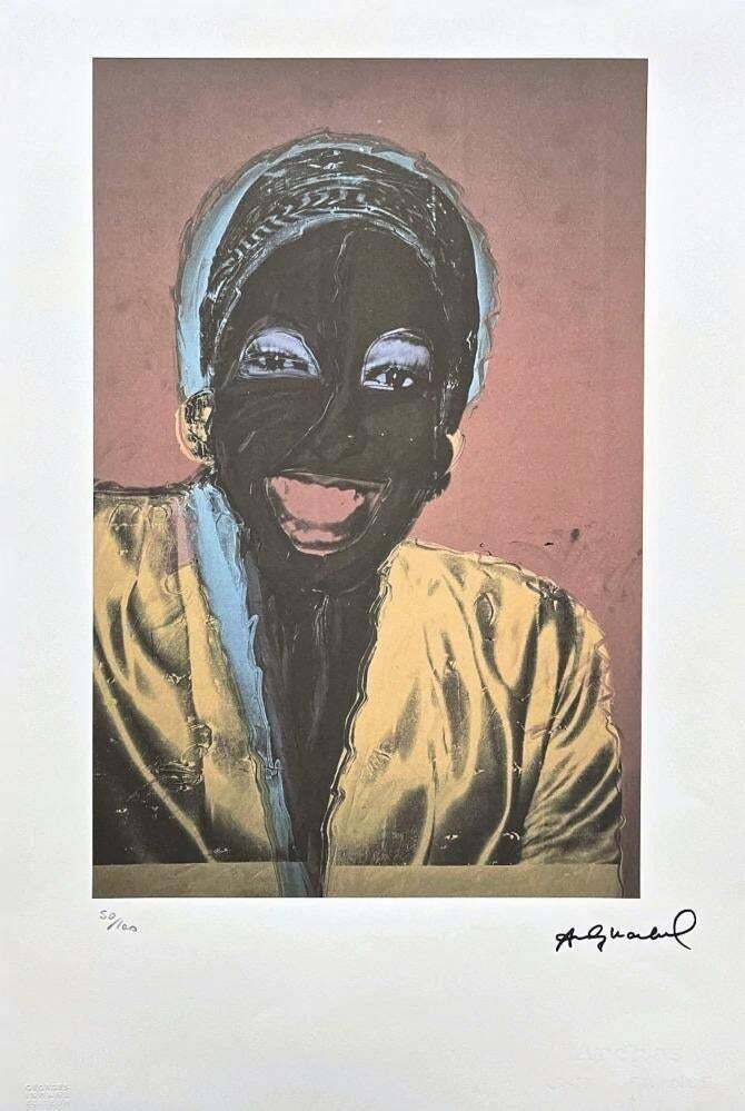 After Andy Warhol, Wilhelmina Ross Brown, 1980s, Lithograph