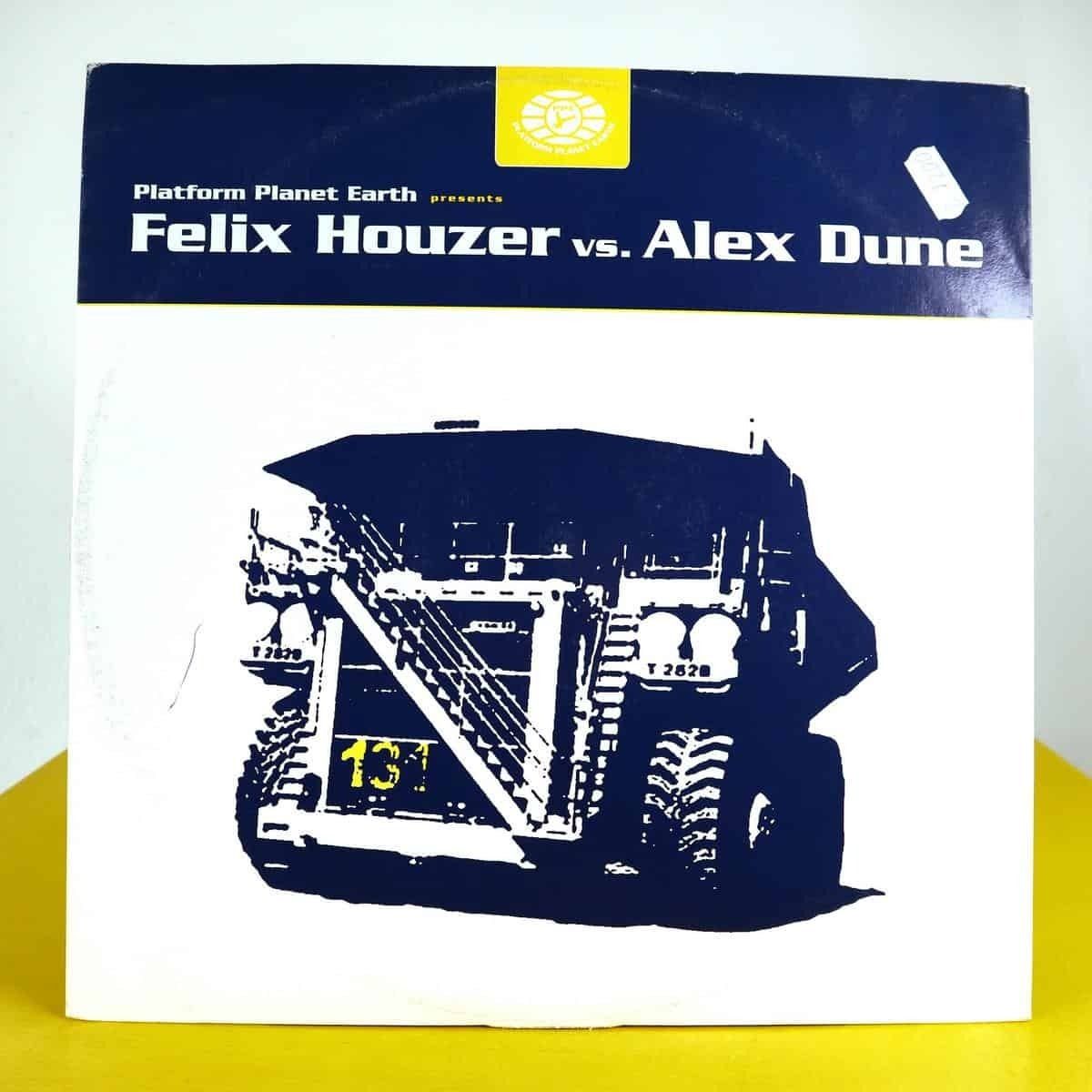 Felix Houzer Vs. Alex Dune – Tit For Tat / Funky Ass Caucasian – Vinyl Lp 33