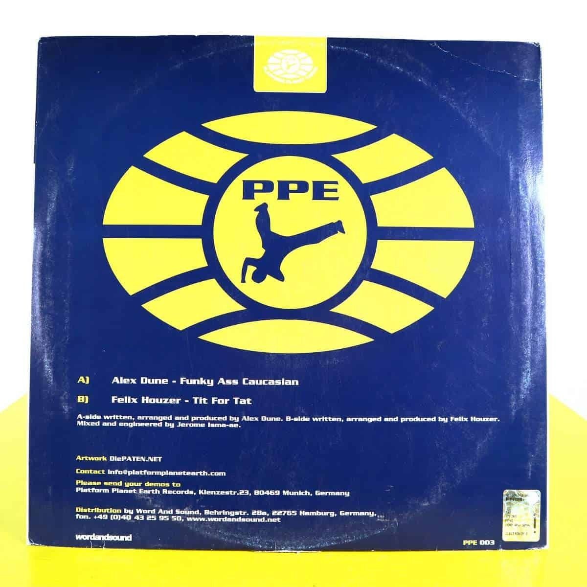 Felix Houzer Vs. Alex Dune – Tit For Tat / Funky Ass Caucasian – Vinyl Lp 33 photo furniture