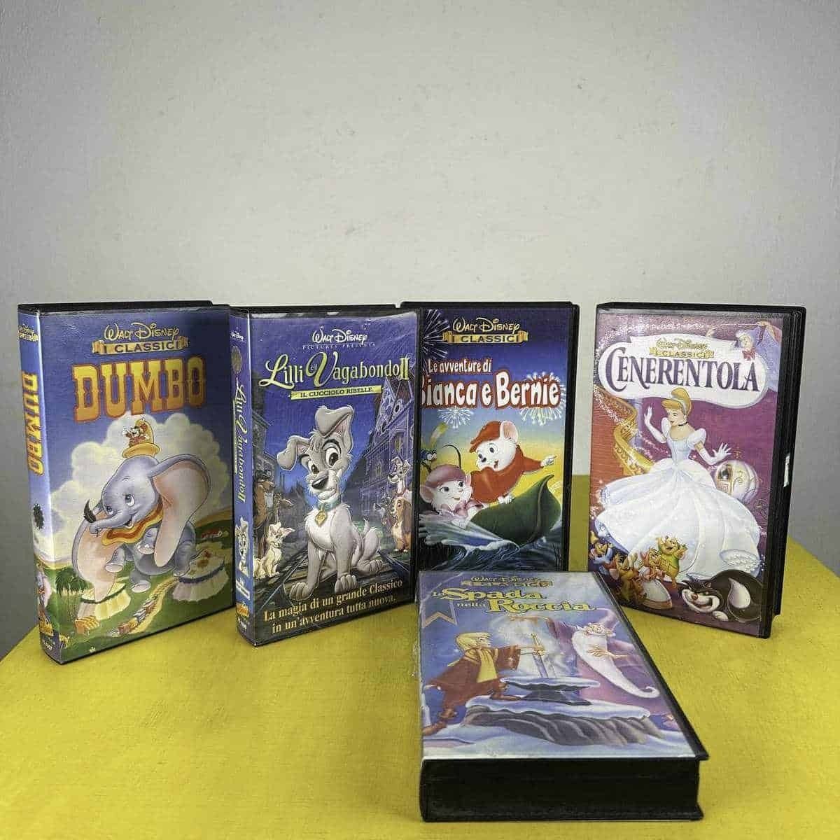 Lot Of 11 Vhs Walt Disney Films photo for sale