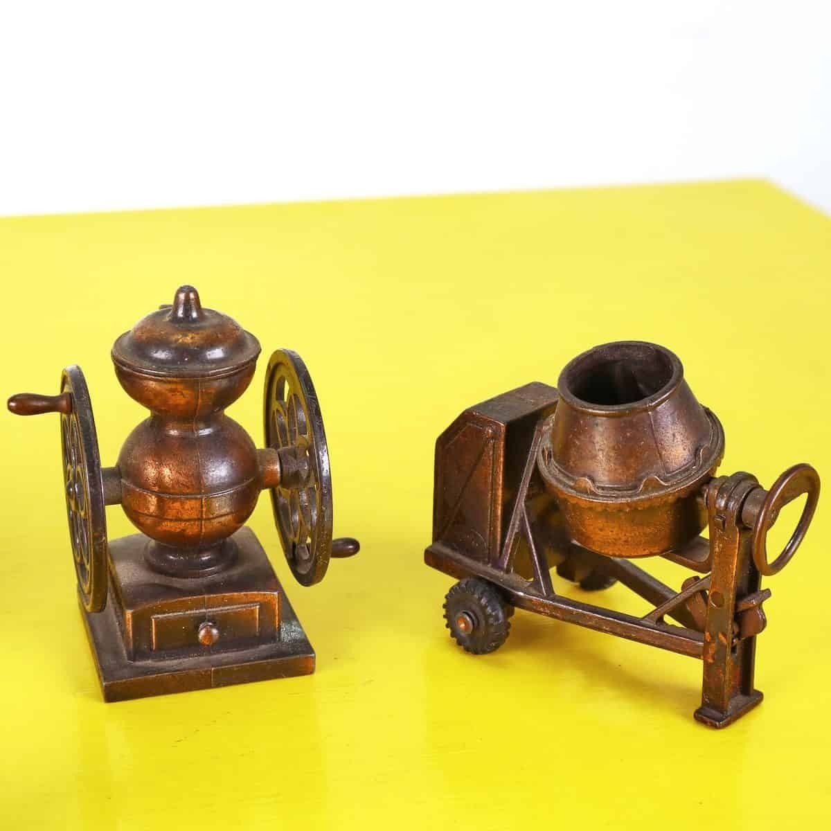 5 Piece Collectible Metal Pencil Sharpeners photo for sale