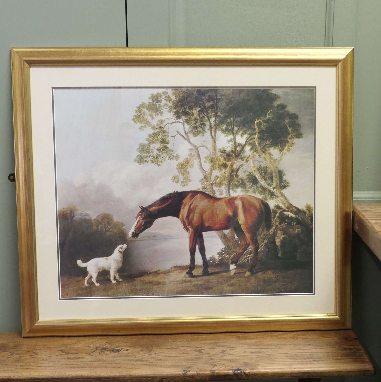 3 Large Framed Prints Of Horses, George Stubbs photo Art