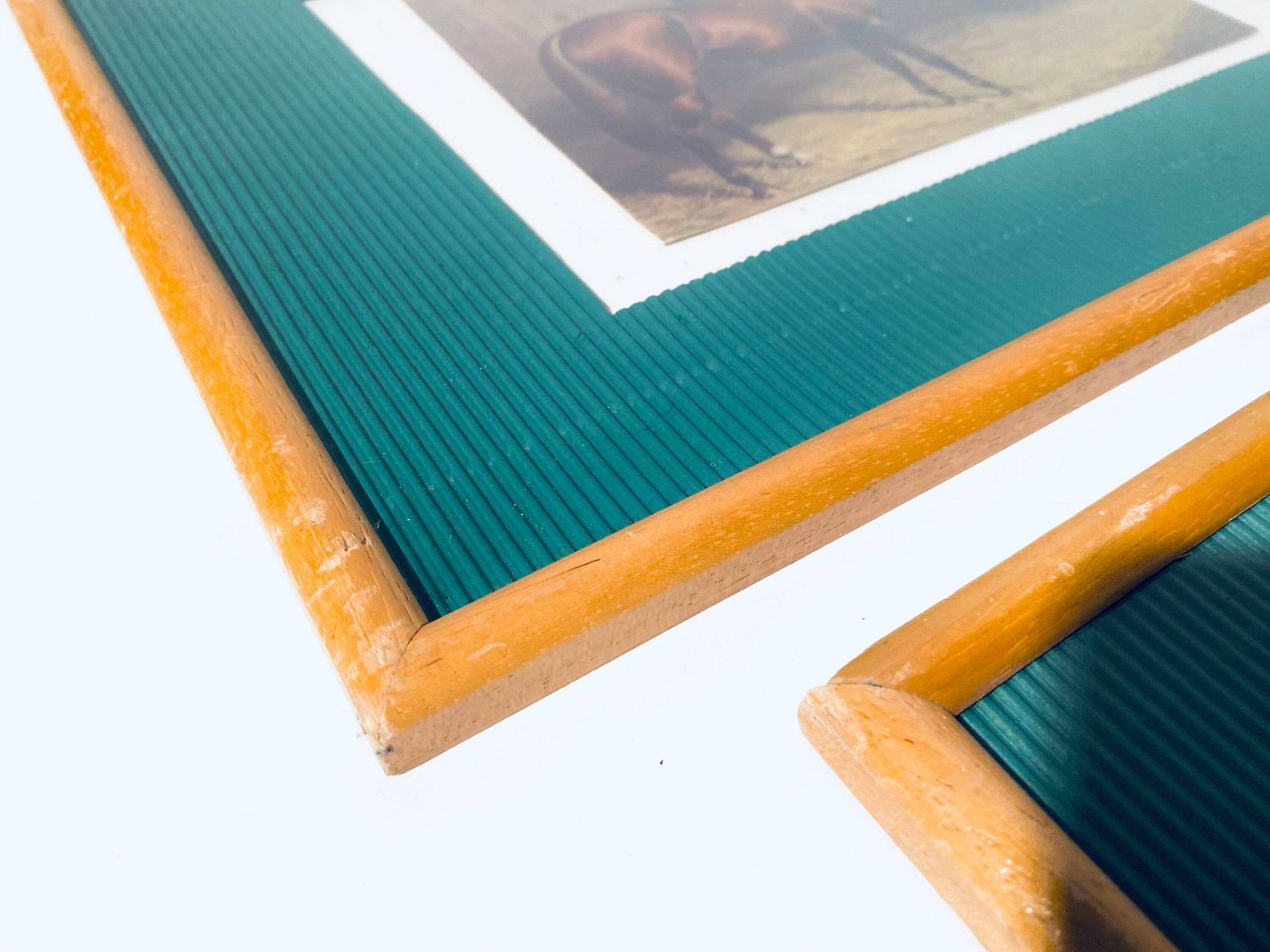 photo furniture Alfred Charles Havell Traditional English Horse Pictures / Two Matching Pictures In Frames / Vintage Decor 1920s Motif