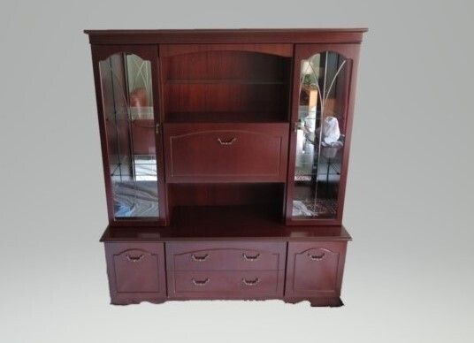 Lovely Display Cabinet By Morris Of Glasgow photo furniture