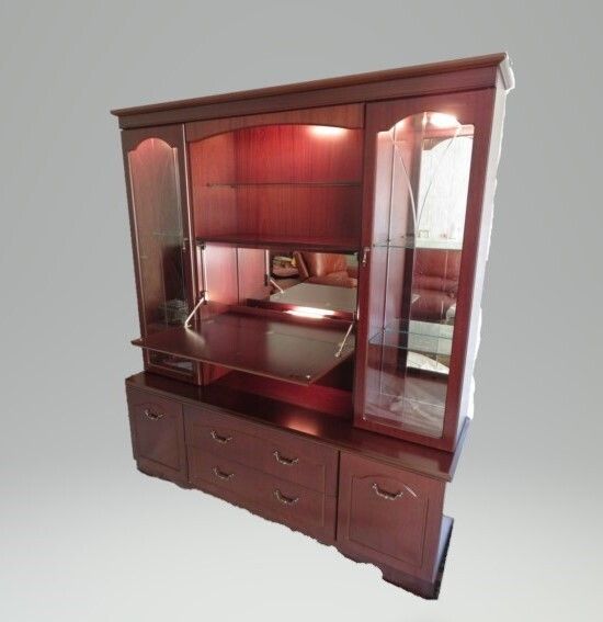 Lovely Display Cabinet By Morris Of Glasgow