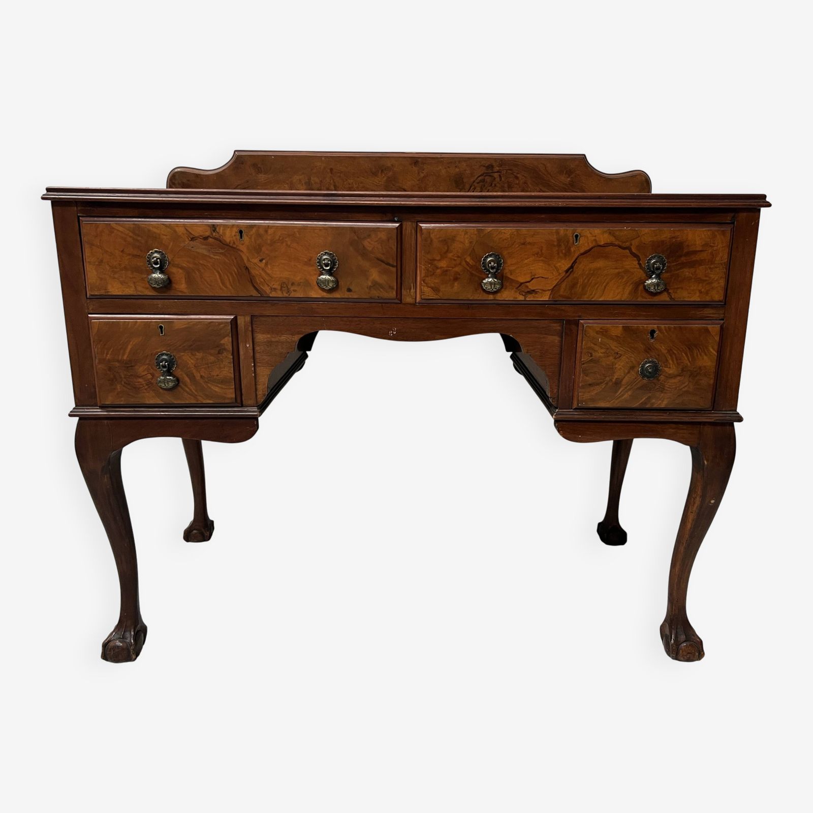 19th Century Regency Mahogany And Veneer Bureau Plat