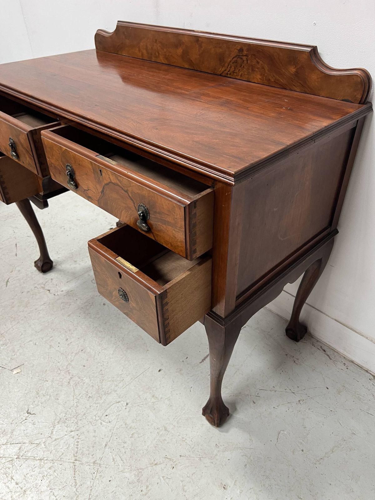 19th Century Regency Mahogany And Veneer Bureau Plat photo for sale