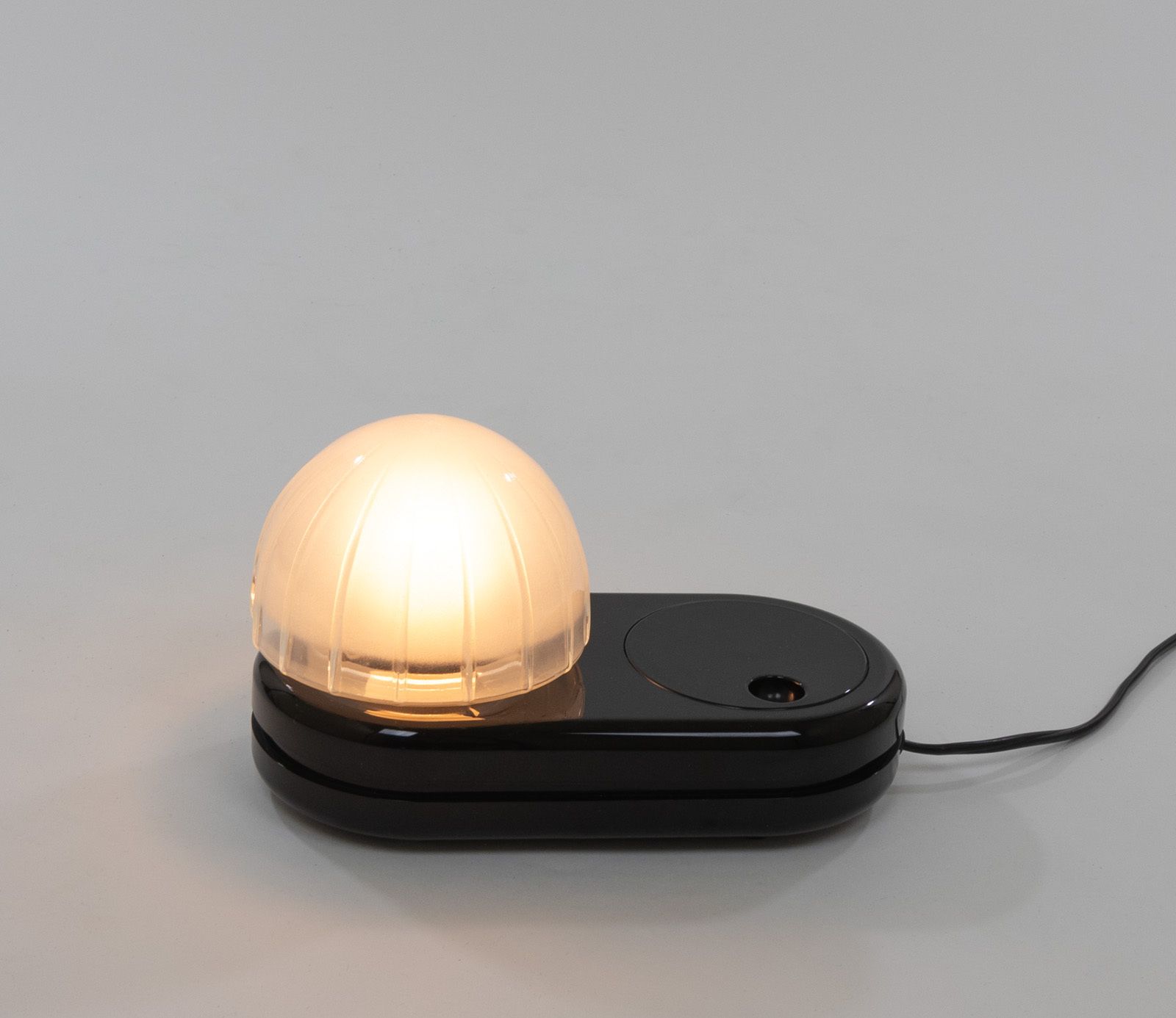 Black Farstar Table Lamp By Adalberto Dal Lago & Adam Tihany For Francesconi, 1970s photo furniture