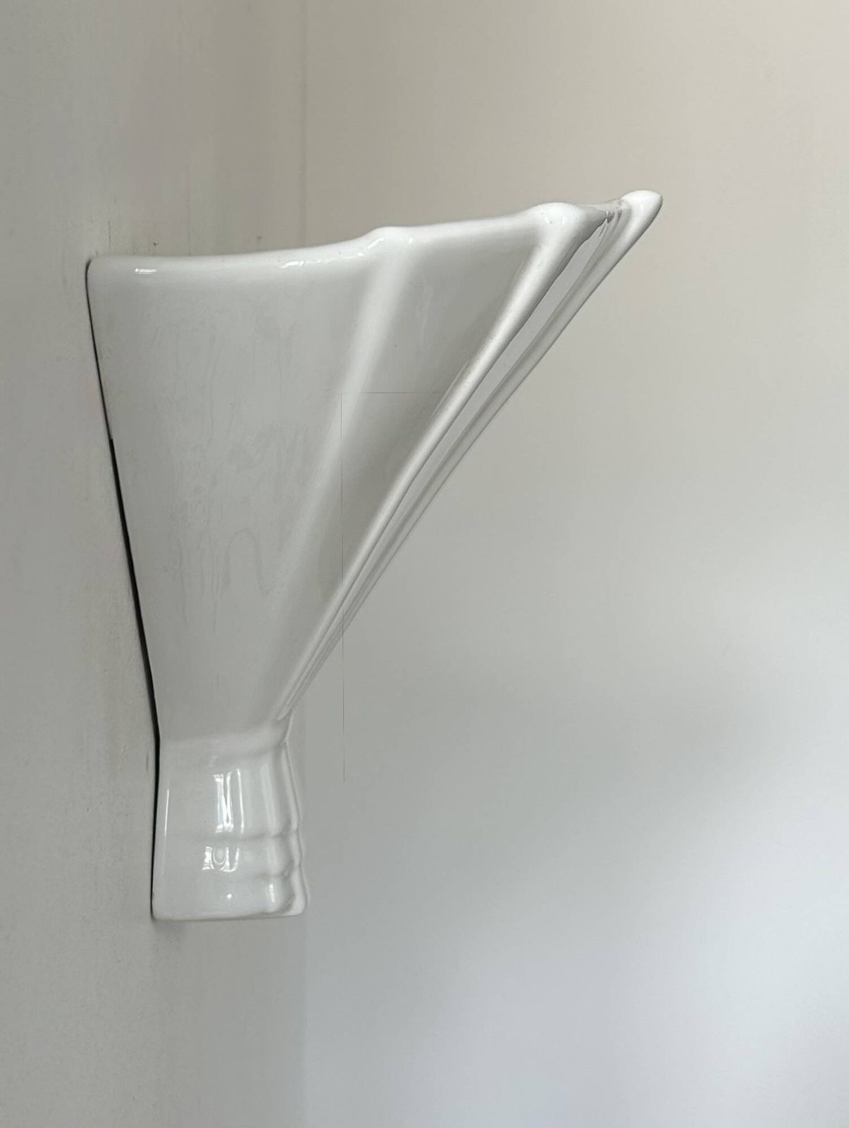 Page 1 Of 7 Vintage White Porcelain Wall Lamp, France, 1960 photo vinterior