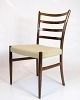 Dining Chair   Rosewood   Light Wool Fabric   No Møller   1960s
