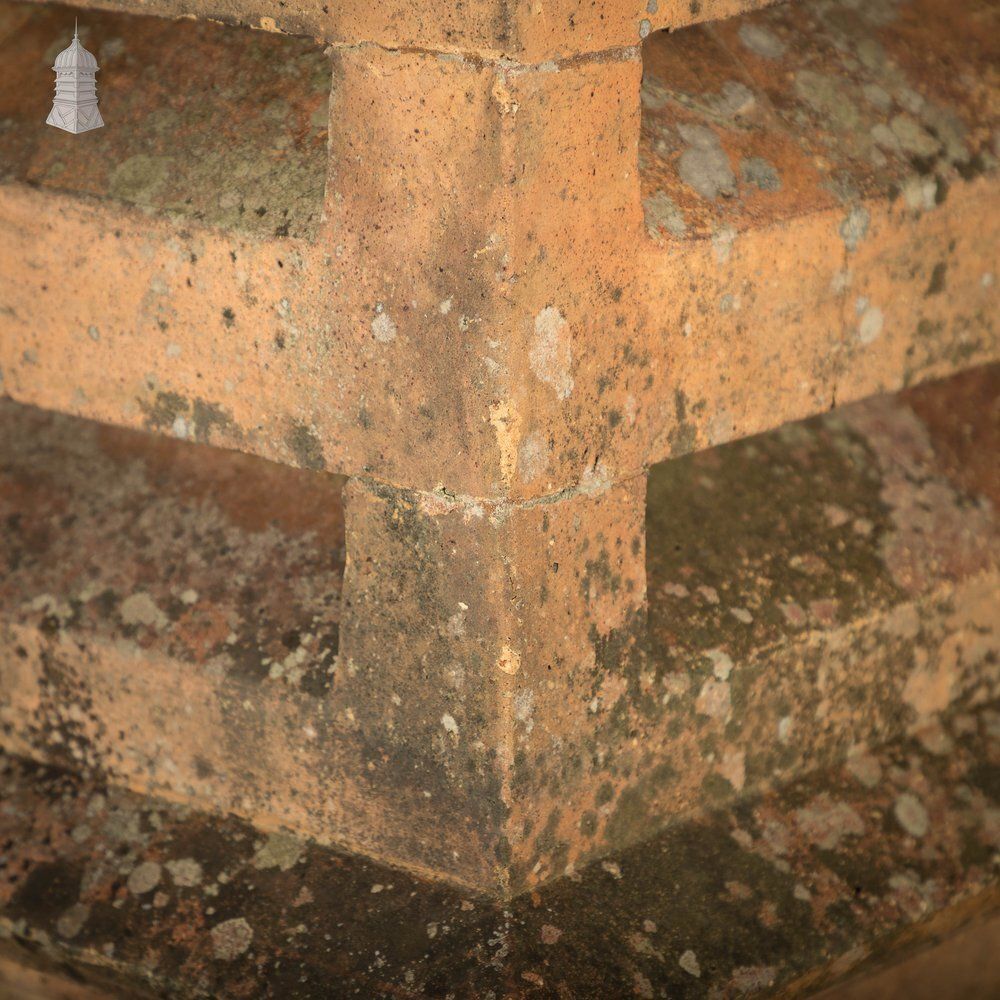 Square Vented Chimney Pot, 1.5 M Tall photo vintage