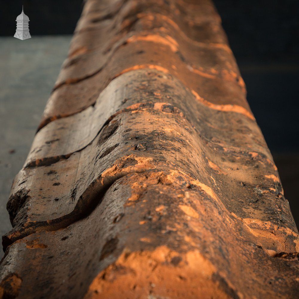 Bishops Hat Copings, Reclaimed Red   A Run Of 4 Metres photo Home Fixtures