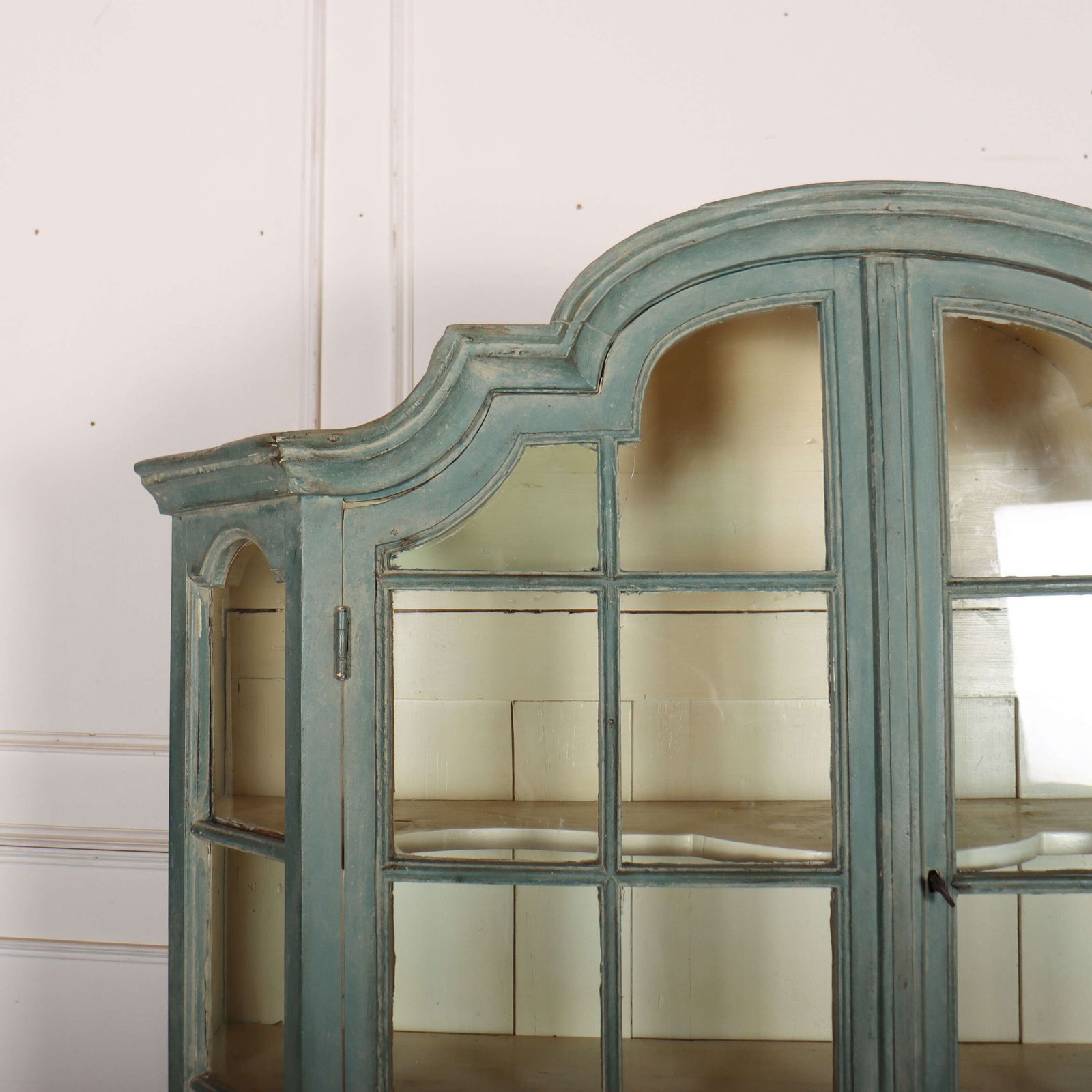 Dutch Glazed Cabinet, 1800s, Antique photo furniture