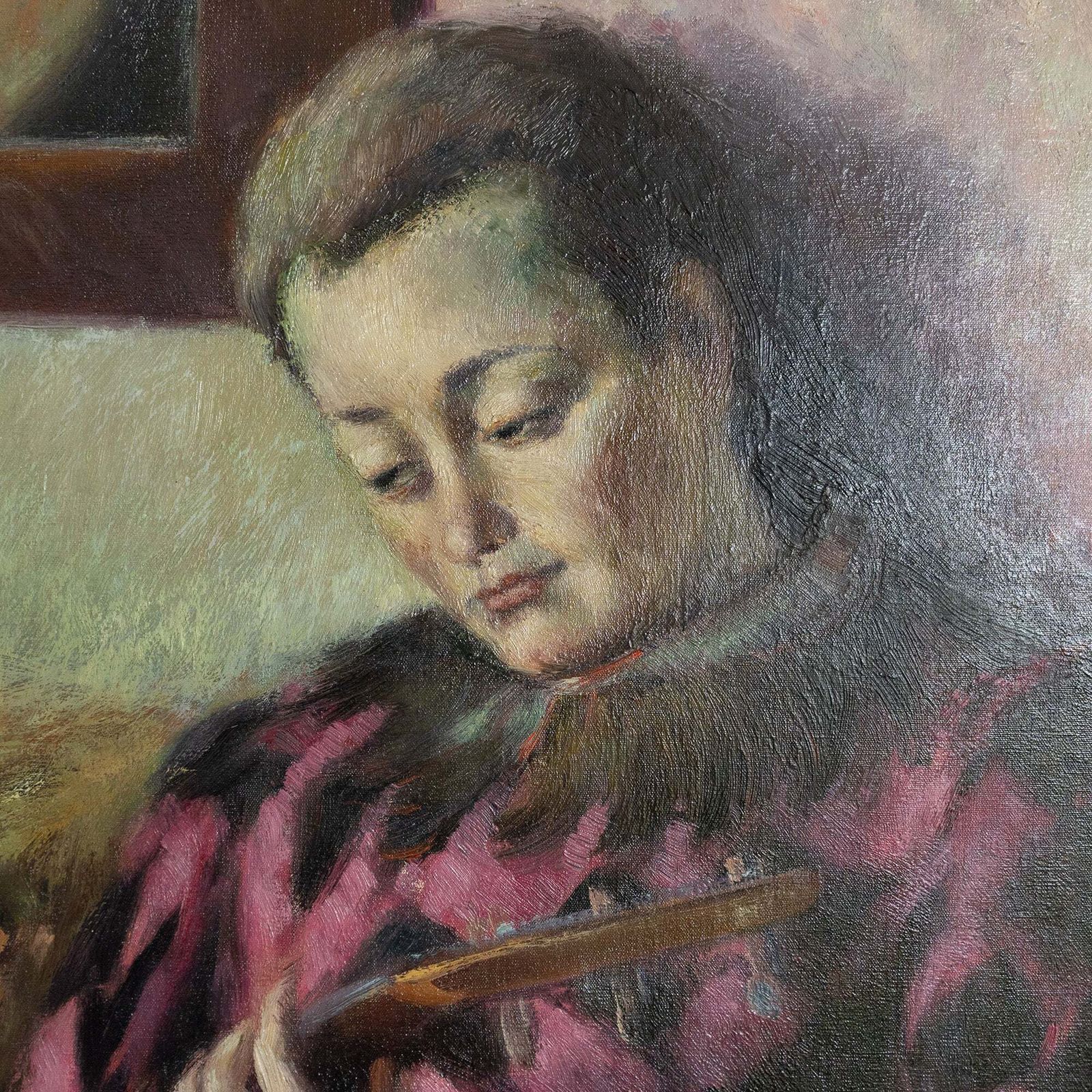 Harlequin Figure With Guitar – Follower Of José Manuel Capuletti And Related Symbolist Artists photo vinterior