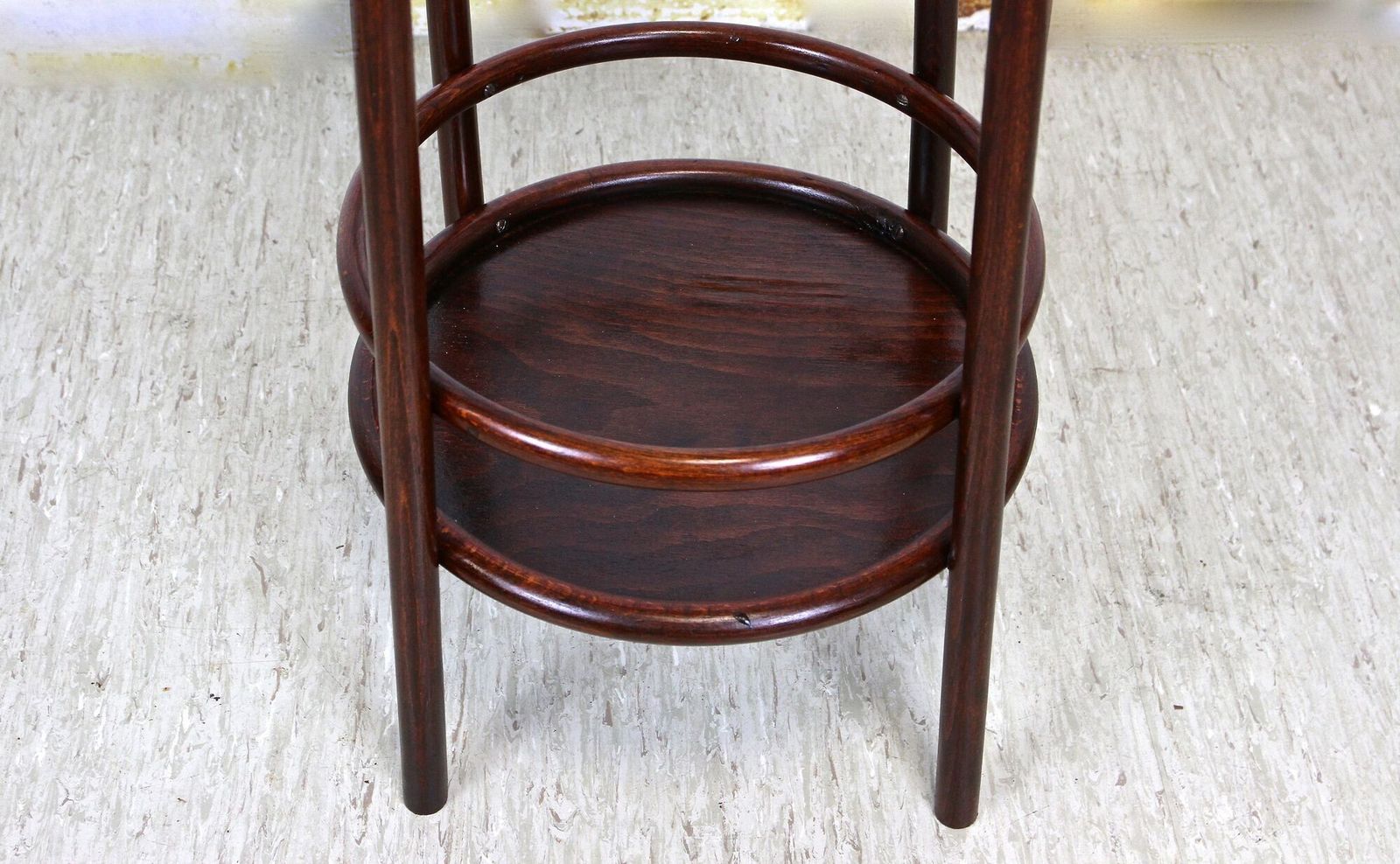 20th Century Art Nouveau Pedestal/ Plant Stand By Thonet, Bentwood, At Ca. 1905 photo Home Decor