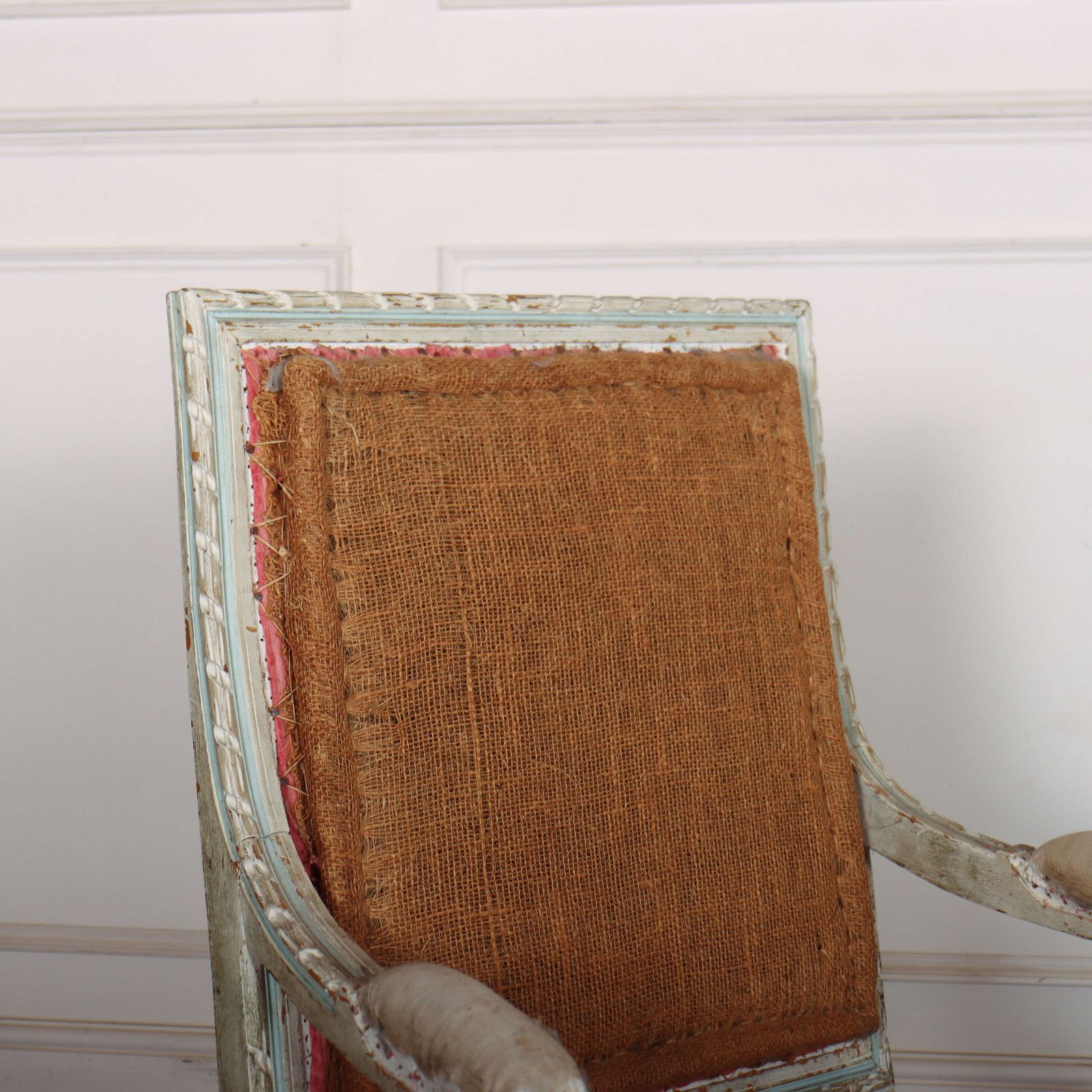 Pair Of Original Painted French Fauteuils photo Furniture