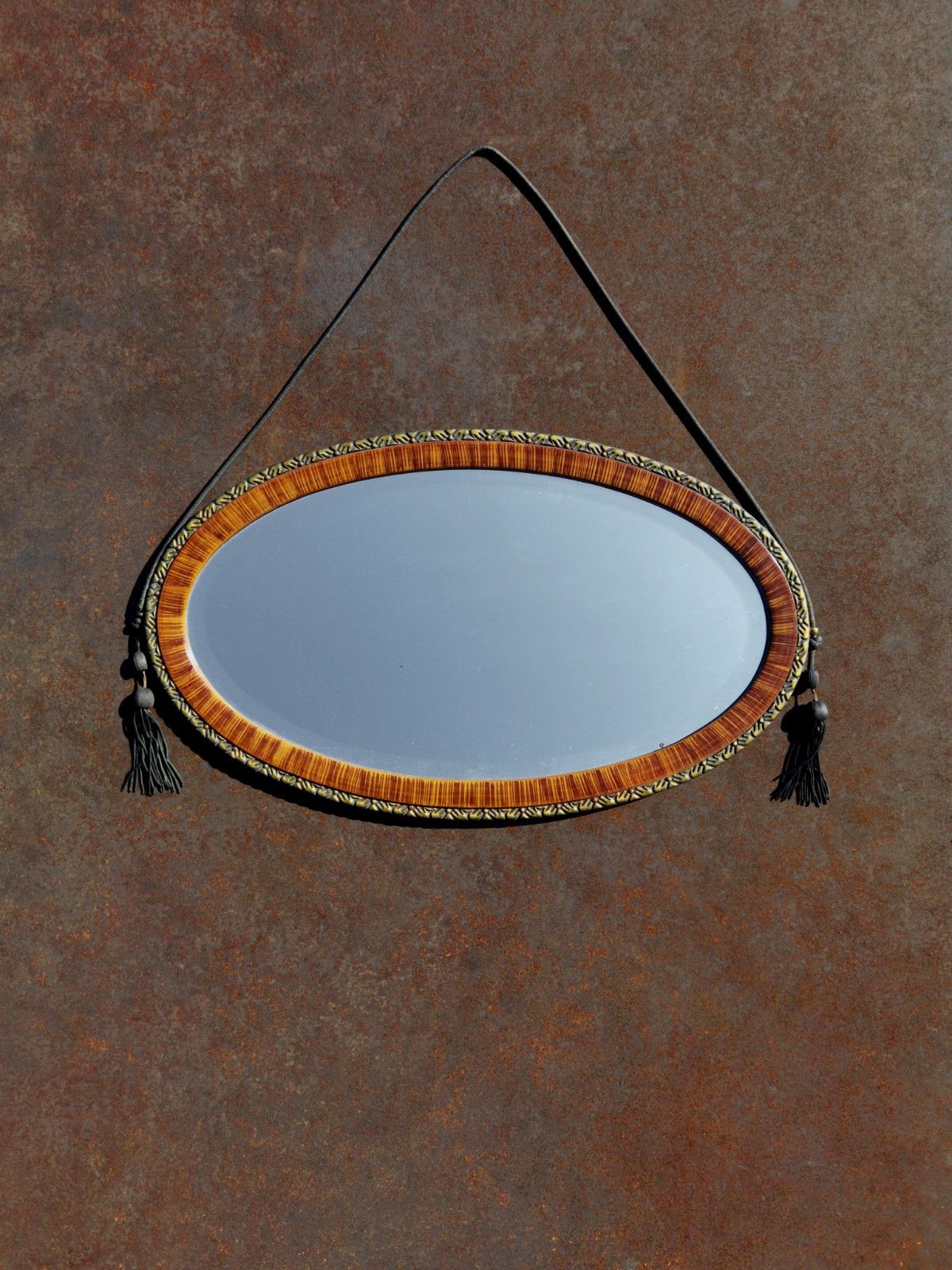 1930 Art Deco Mirror Neo Classical Modernist Bauhaus Ruhlmann Shabby Chic photo for sale
