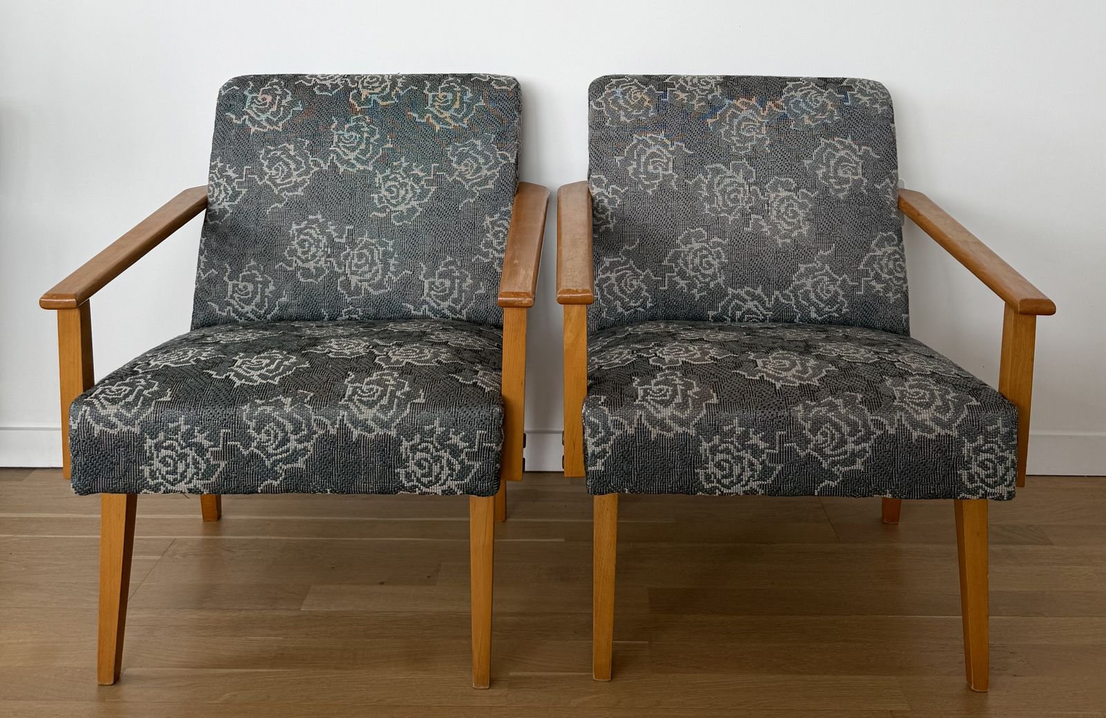 photo for sale Mier Topolcany Set Of Armchairs, 1960s