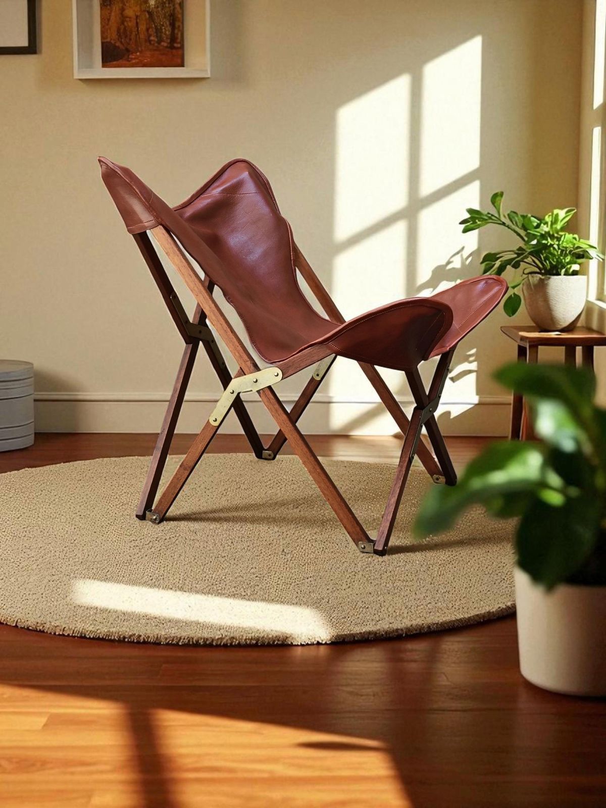 Vittoriano Vigano' Folding Chair "Tripolina" Lady Italy 1970s photo vinterior