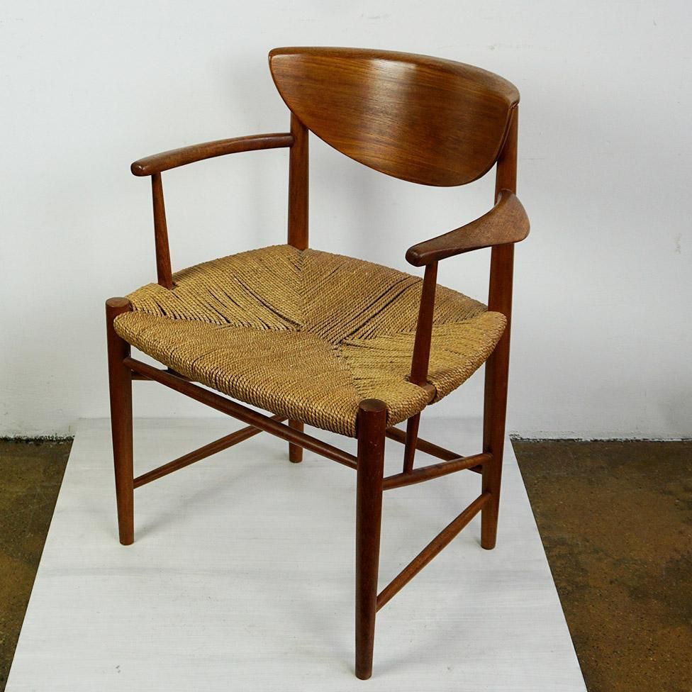 Furniture Scandinavian Modern Teak Armchair Mod. 317 By Peter Hvidt For Soborg Mobler photo