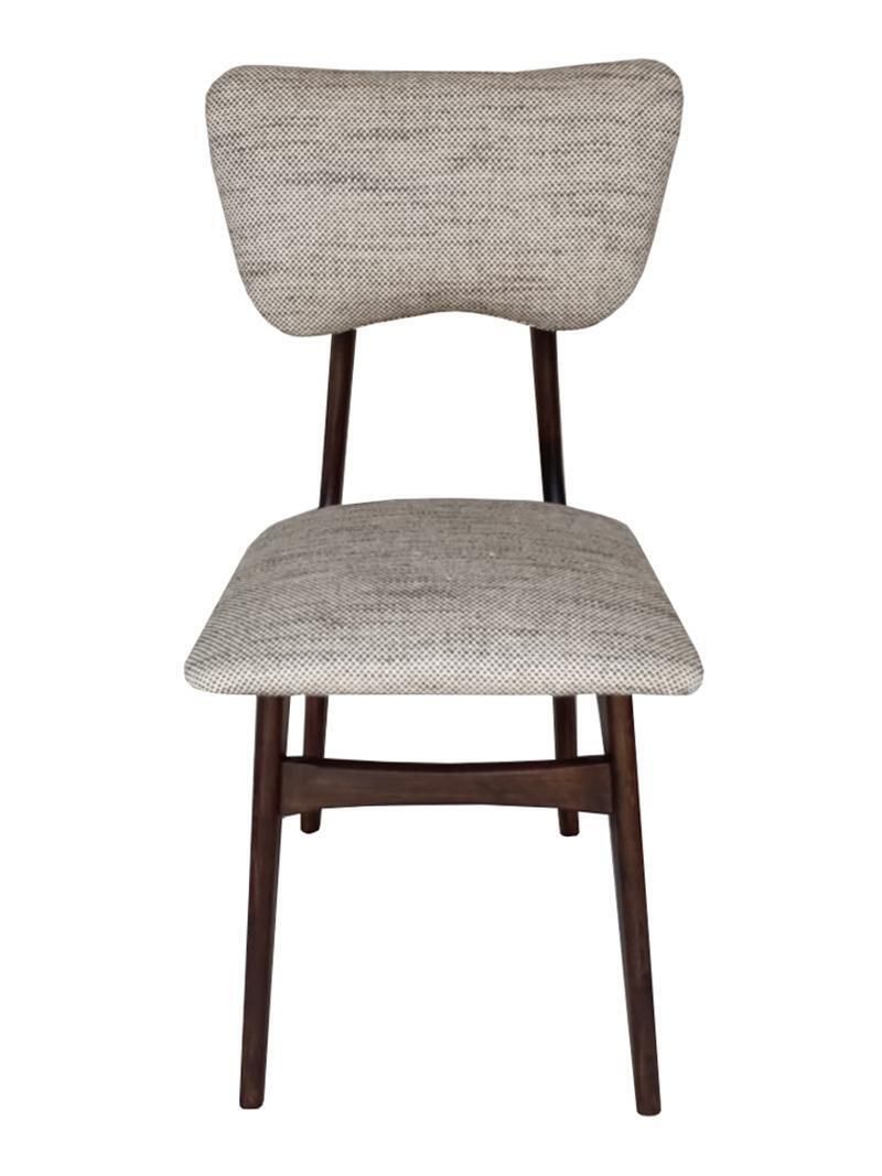 Mid Century Butterfly Dining Chair, Peony Cotton, Poland, 1960s photo for sale