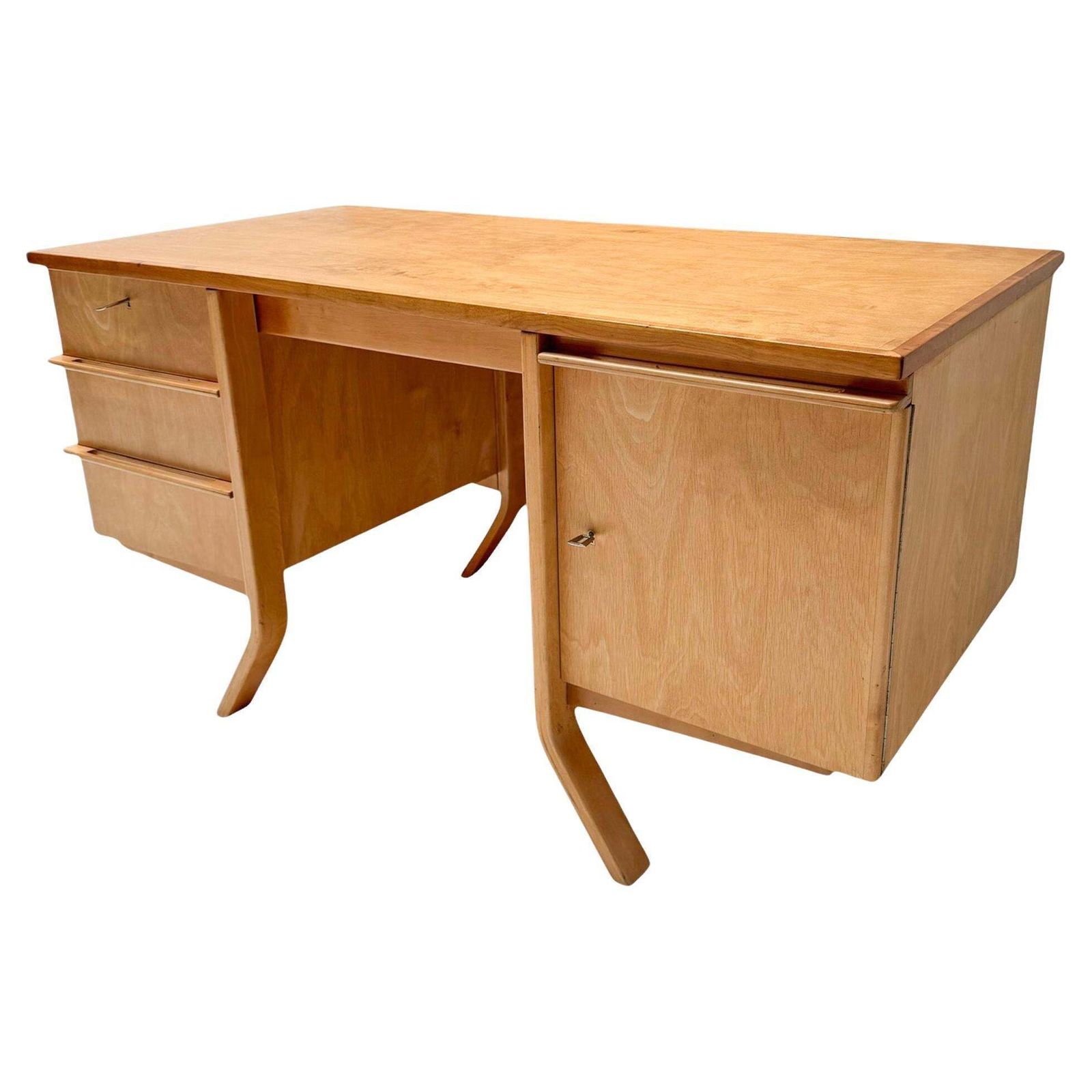 Mid Century Modern Eb04 Desk By Cees Braakman For Pastoe, 1950s