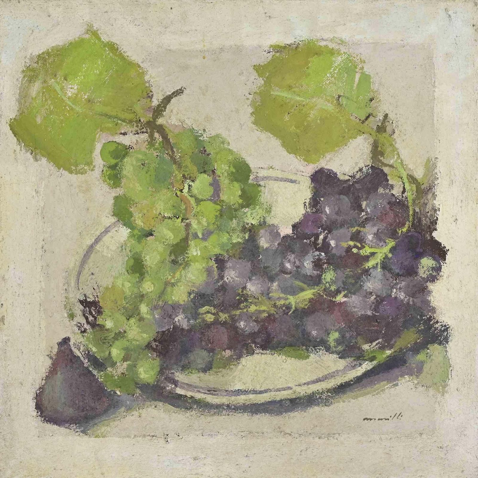 Franco Marzillistill Life   Oil Painting By Franco Marzilli   1970s1970s photo furniture