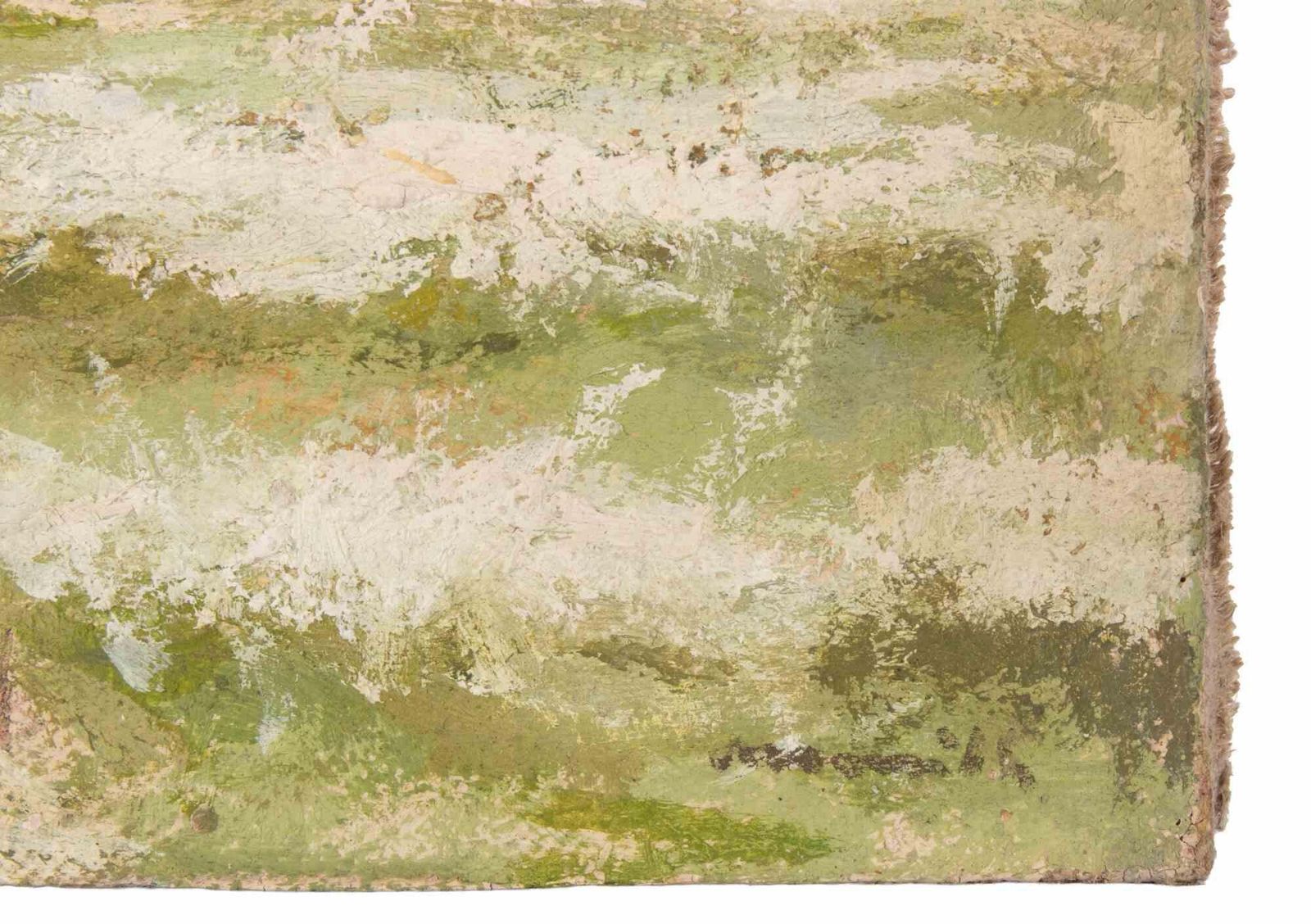 Franco Marzilligreen Overflows   Oil Painting By Franco Marzilli   1970s1970s photo Art