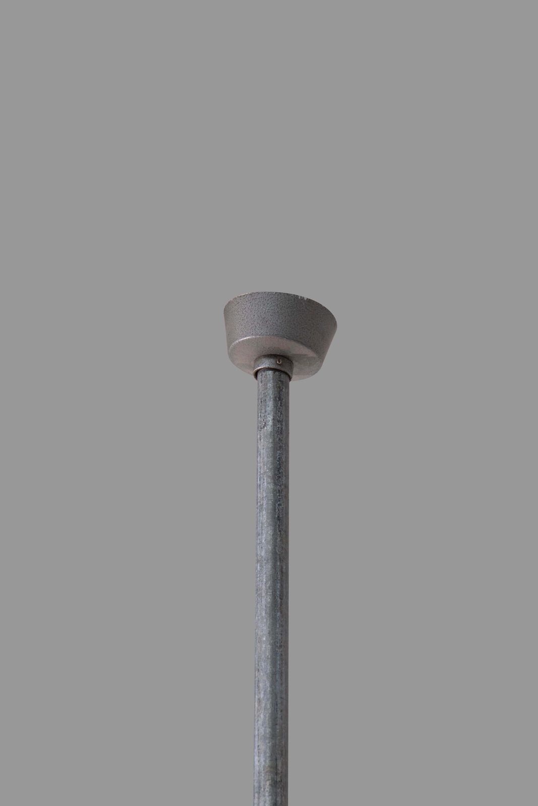 Pair Of Italian Vintage Industrial Aluminum Lamps photo vinterior