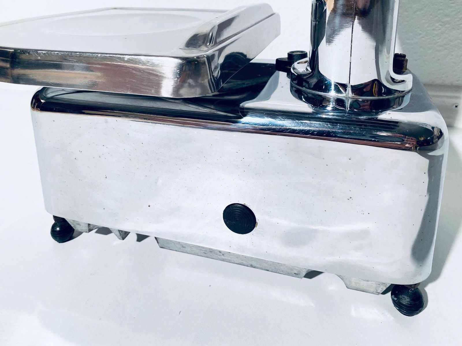 1950s Large Silver Rewebo Shop Professional Scale Tn2 / Mid Century Kitchen Decor Germany photo 316.0