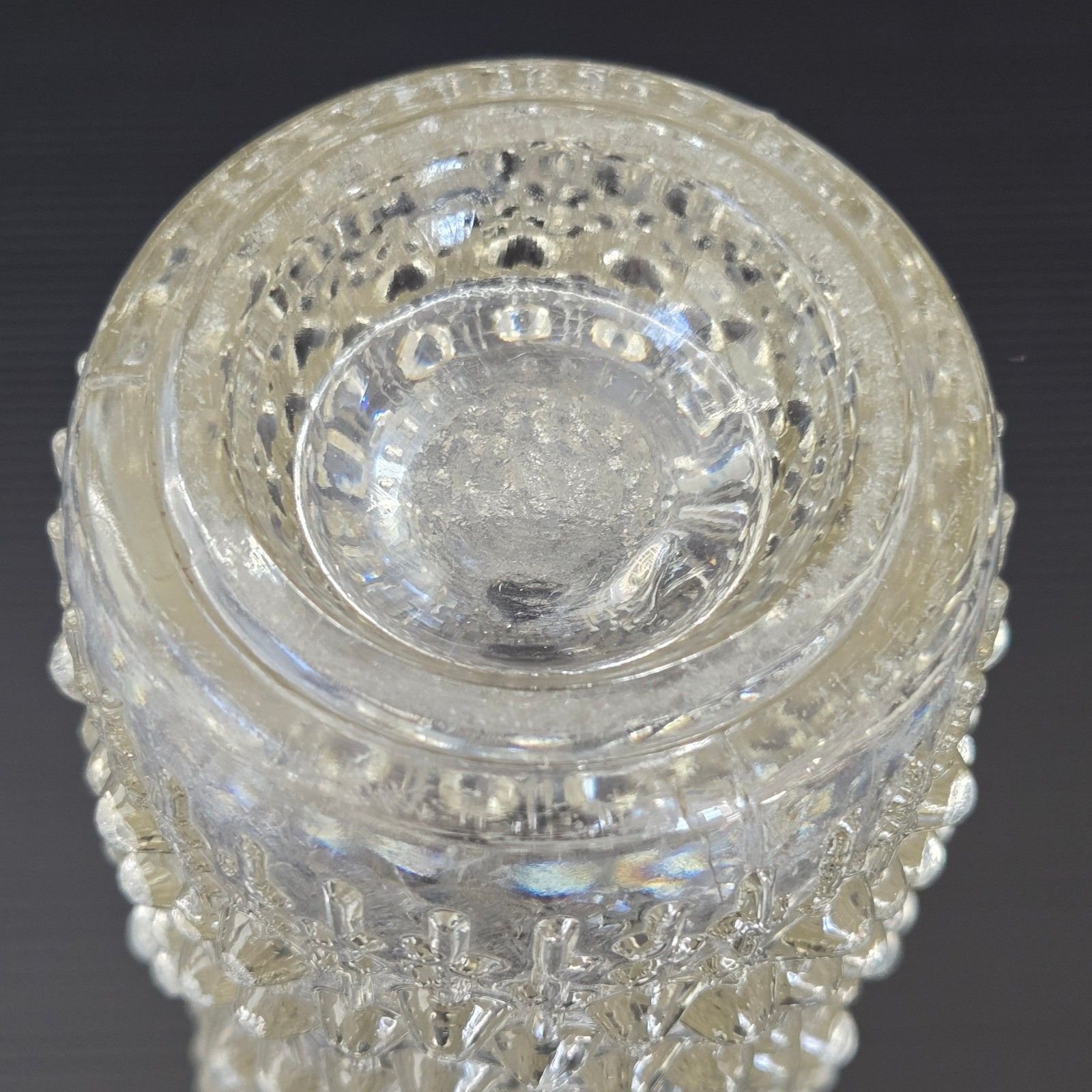 Vintage 1970s Frantisek Peceny 70s 1970s Candle Wax Look Glass Vase photo buy