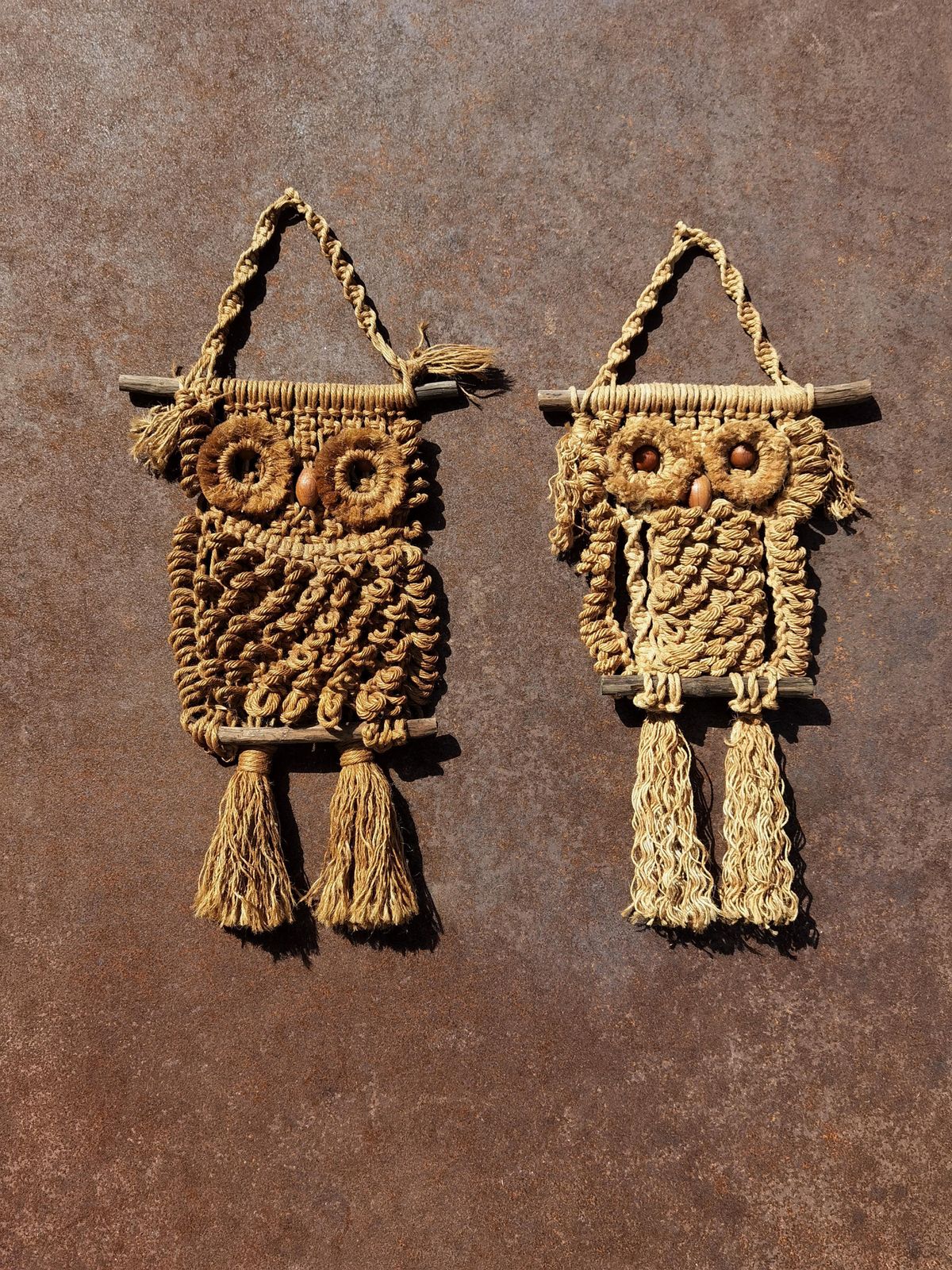 photo furniture A Rustic Modern Brutalist Primitivist Animalist Owl Wall Sculpture France 1970