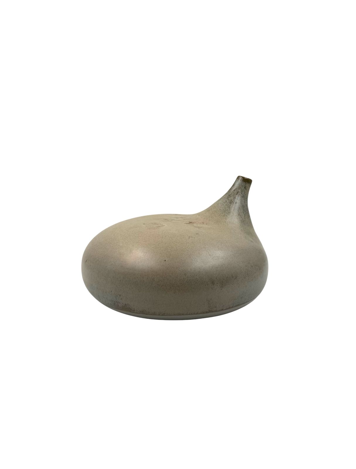 Mid Century Organic Modern Gres Vase, Franco Bucci Italy Ca. 1970 photo Home Decor