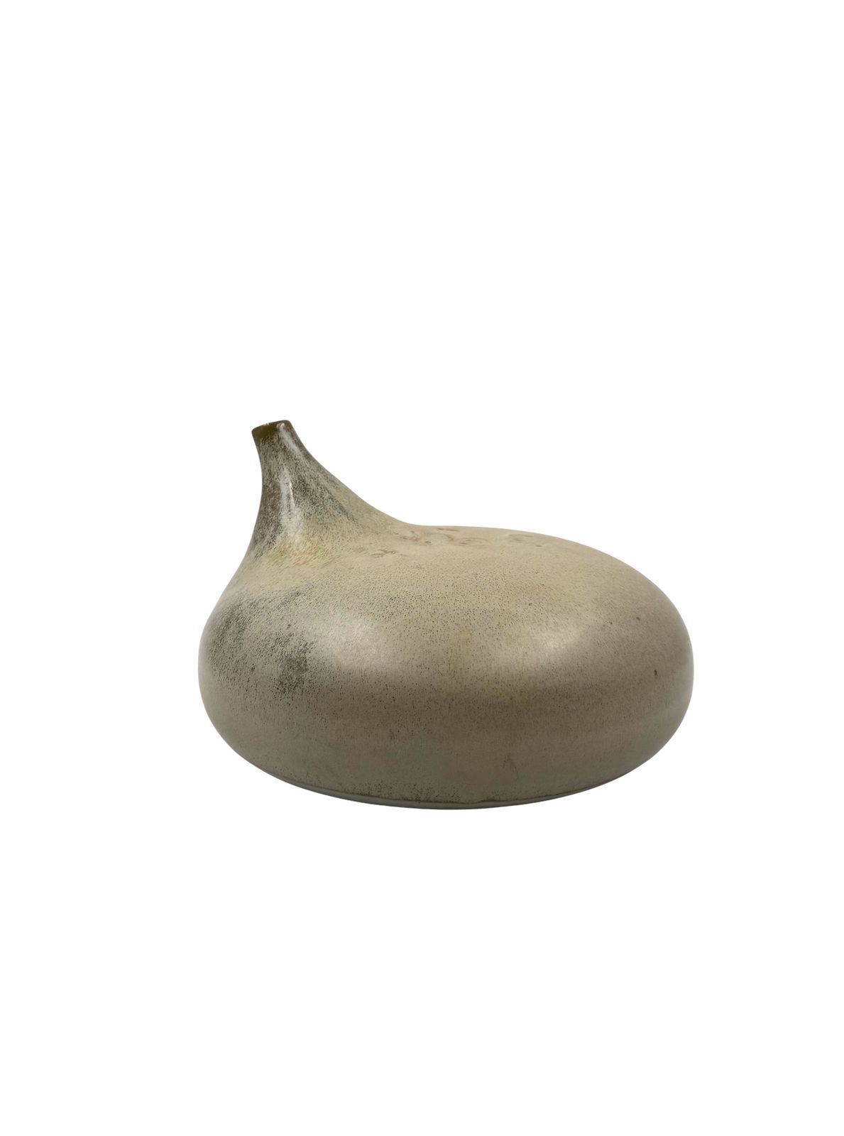 Home Decor Mid Century Organic Modern Gres Vase, Franco Bucci Italy Ca. 1970 photo
