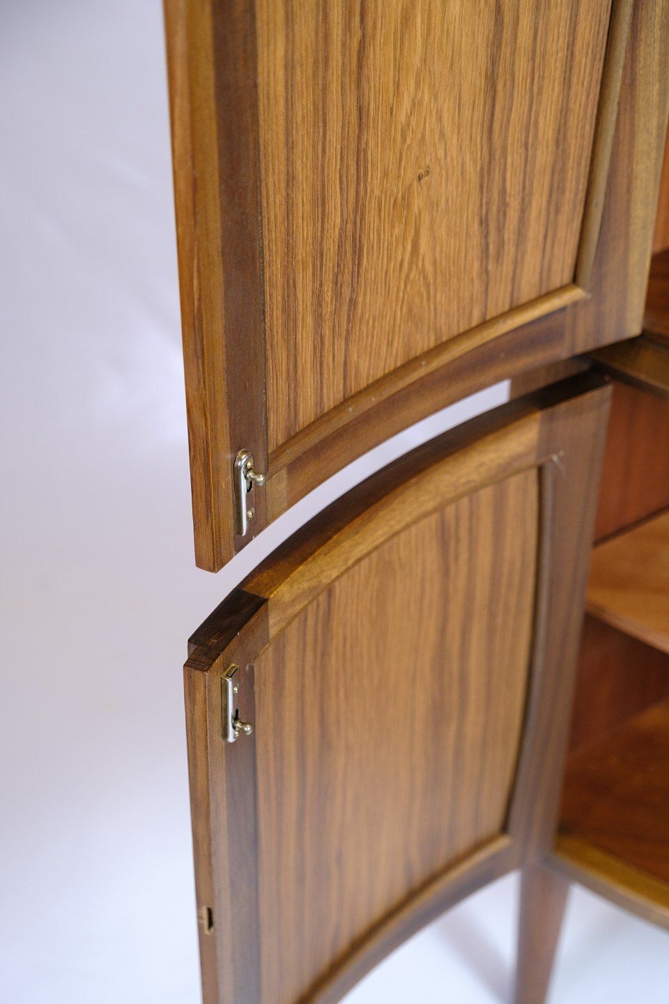 Corner Cabinet   Teak Wood   Danish Design   Peterson Midtjydsk Møbelfabrik   1960s photo vintage