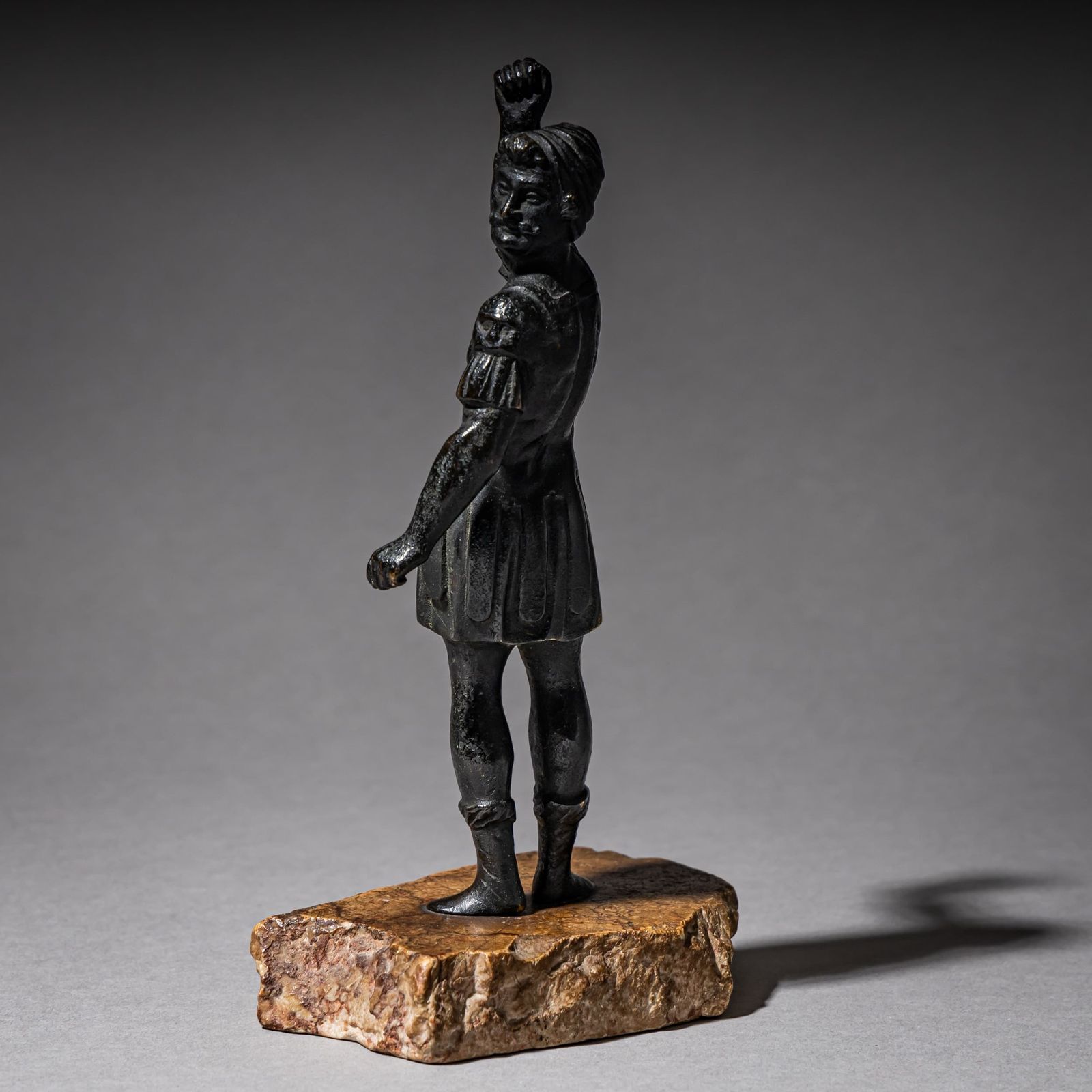Bronze Statuette Of A Venetian Mercenary, Italy 16th/17th Century photo for sale