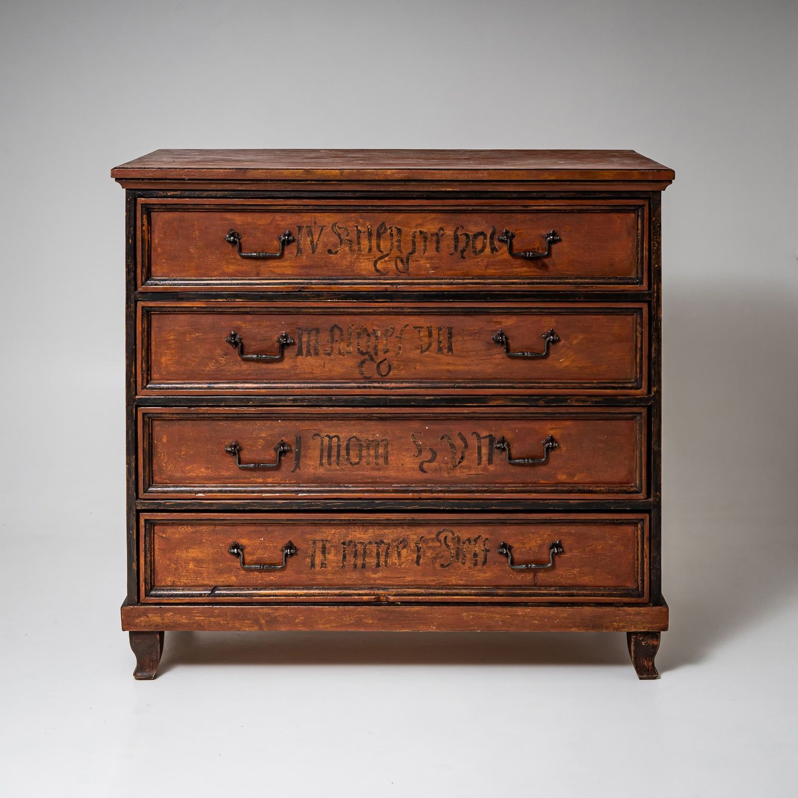 Four Drawer Chest, Late 18th Century, Germany