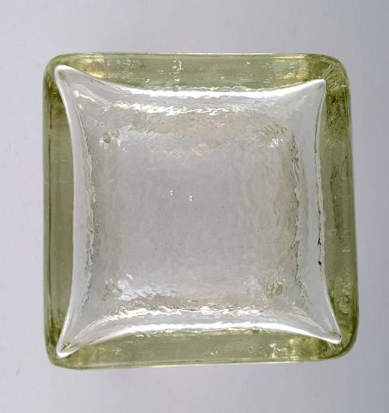 Helena Tynell For Riihimäen Lasi Oy. 3 Vases In Mouth Blown Art Glass photo vinterior