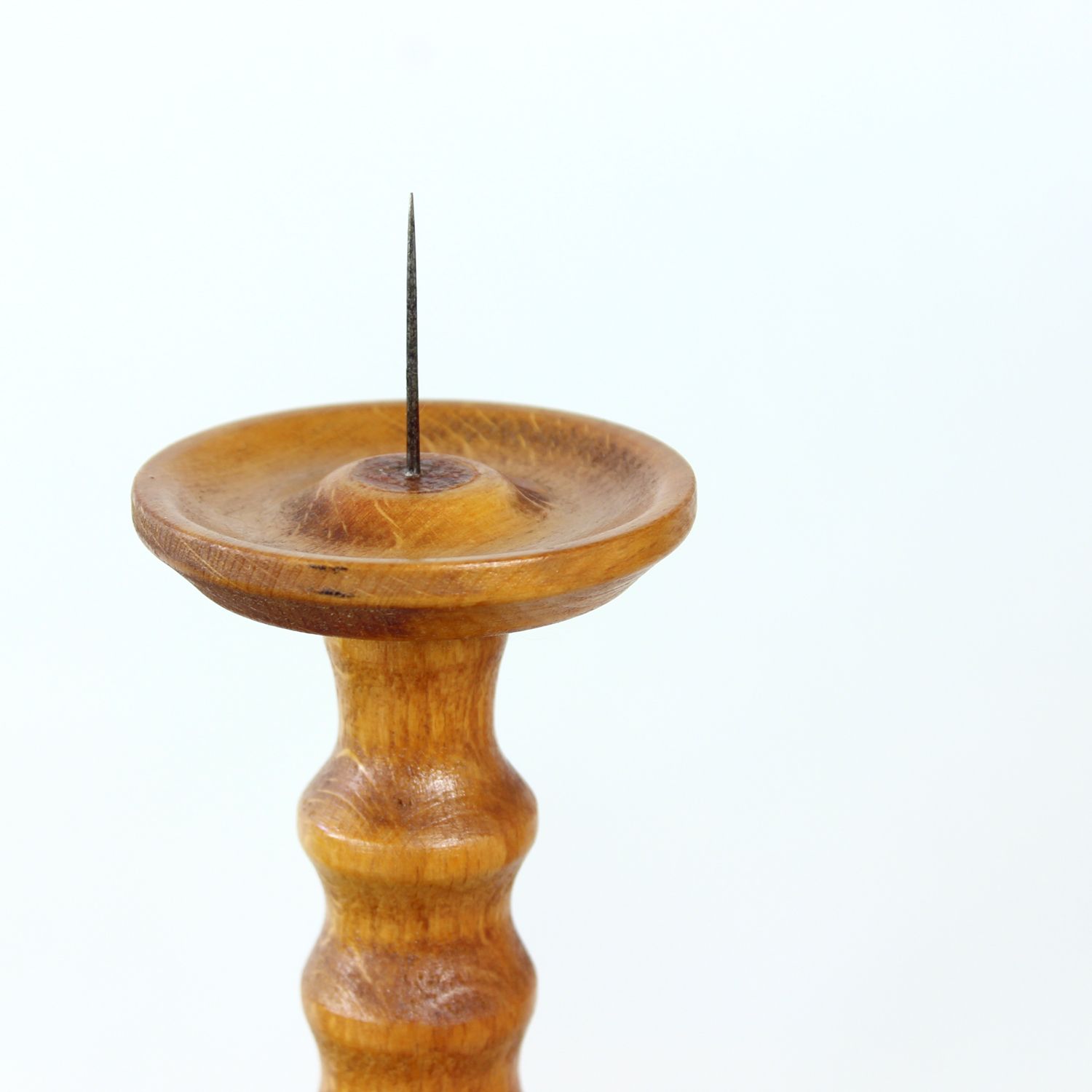 Mid Century Wooden Candle Holder, Czechoslovakia, 1950s photo buy