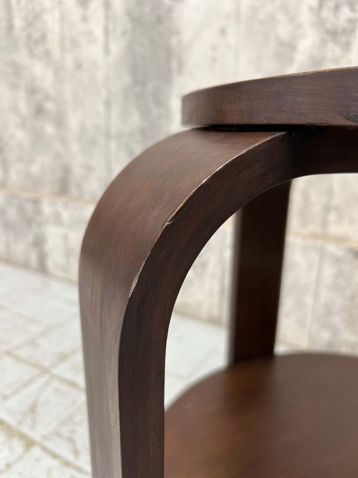 photo for sale Dark Wooden Art Deco Gueridon Side Table
