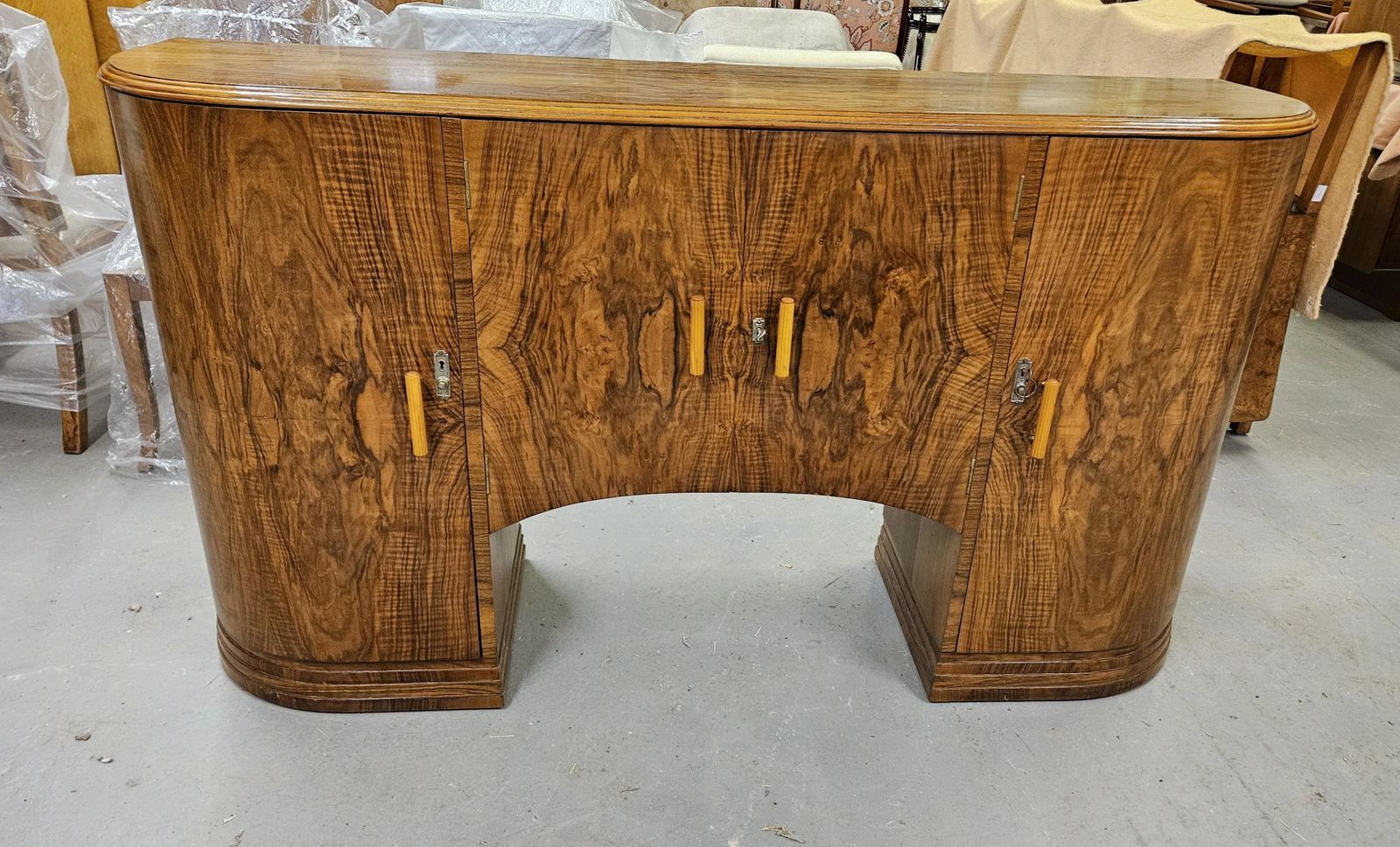 Art Deco Sideboard Credenza, 1930s photo furniture