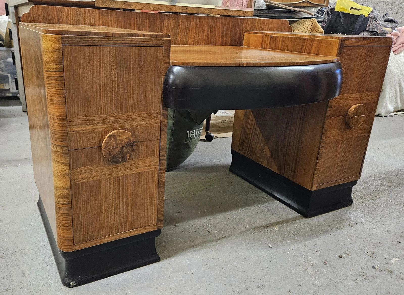 Art Deco Dressing Table, 1930s photo vintage