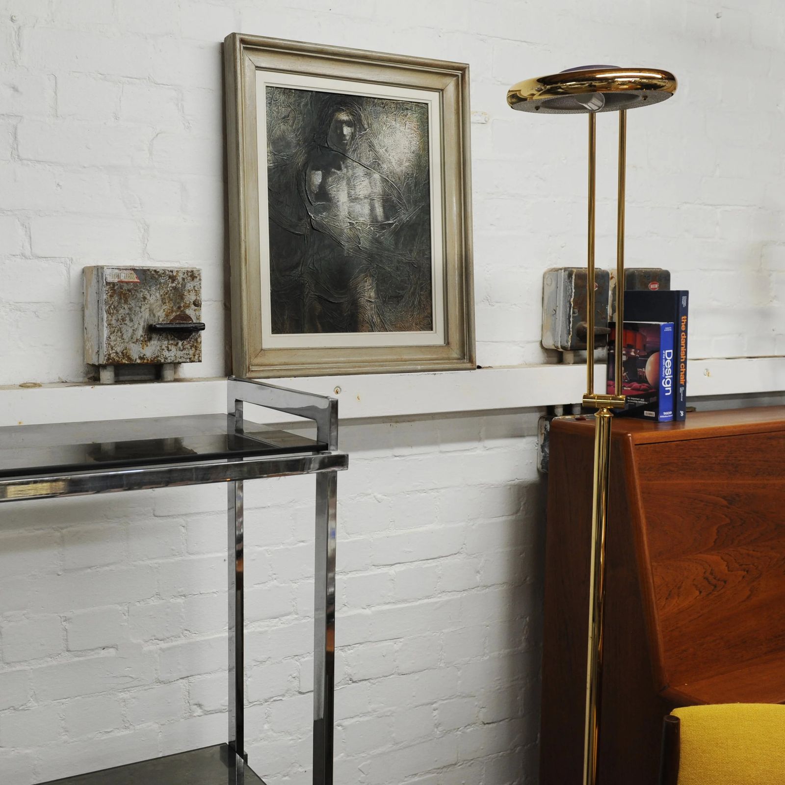 Shelving Unit Crafted By Tim Bates For Pieff Lisse, 1970s photo buy