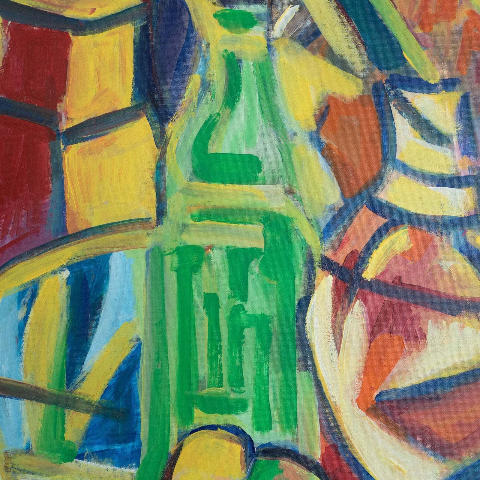Still Life With Bottles And Fruit   Karl Schmidt Rottluff   Follower photo for sale