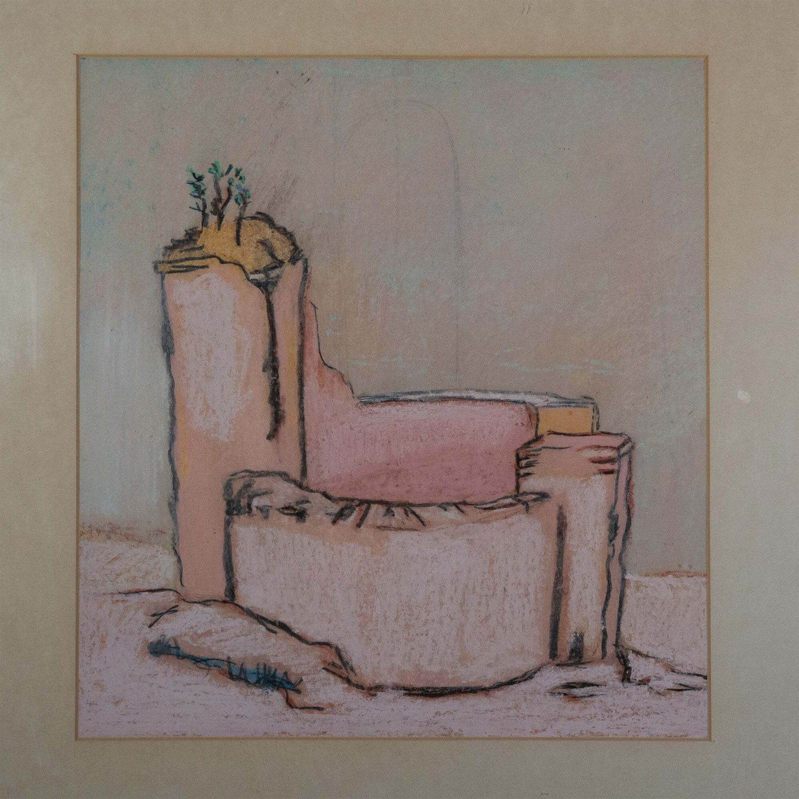 Metafysische Abstractie – Volgeling Van Giorgio Morandi (1890–1964) – Spaans Modernisme photo for sale