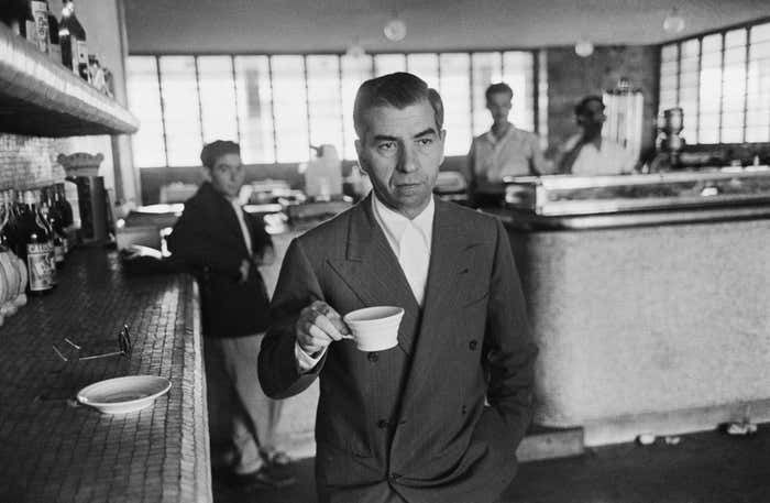 Lucky Luciano By Slim Aarons