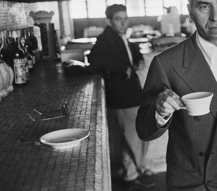 Lucky Luciano By Slim Aarons photo for sale