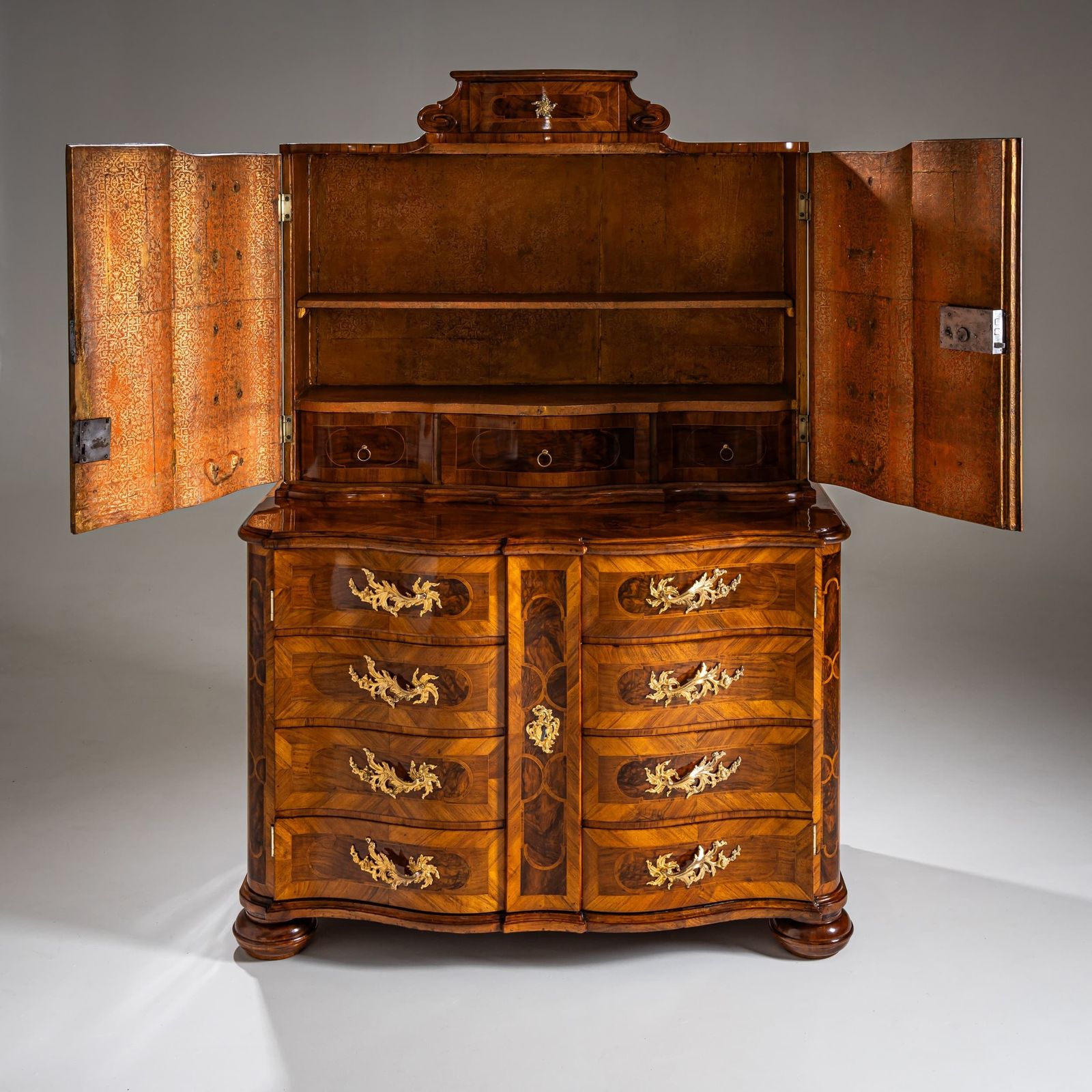 18100.0 Baroque Trompe L’œil Cabinet, Southern Germany, Mid 18th Century photo