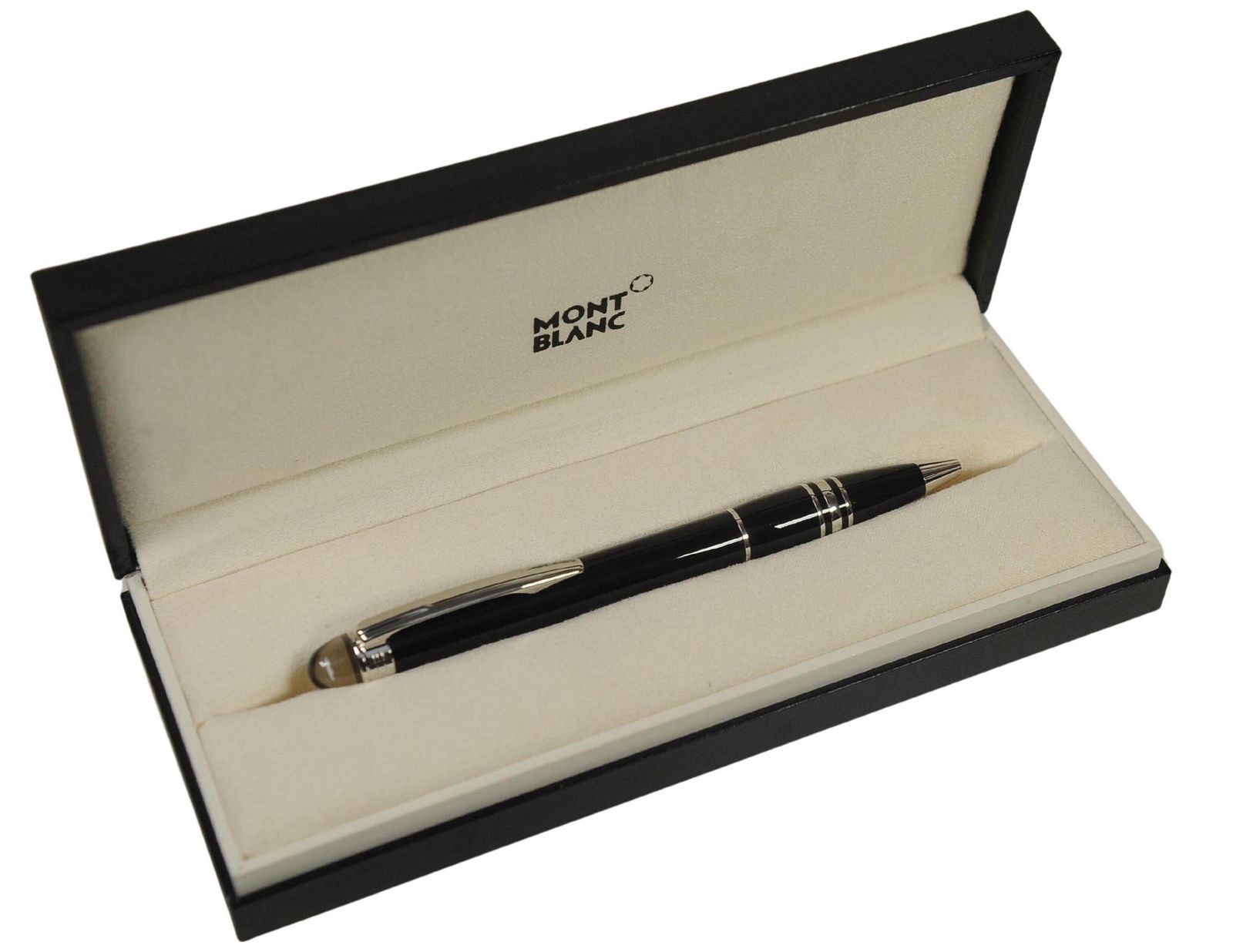 Montblanc Starwalker Black Resin Ballpoint Pen With Original Box & Papers 2005 photo 1900.0