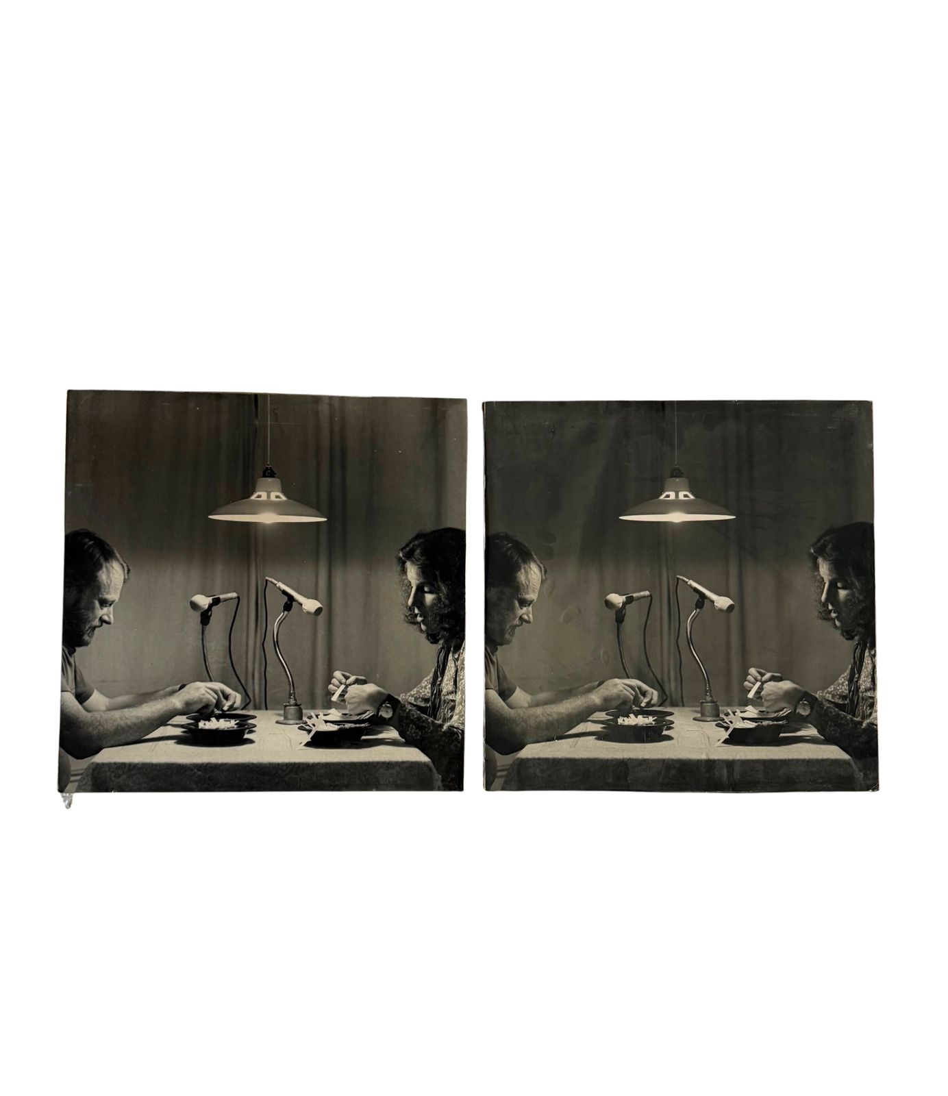 Gerry Hunt (1927   2023), 'Transitive Relationships' Set Of  2 Photographical Works Mounted On Wood Panels, Uk 1979 photo for sale